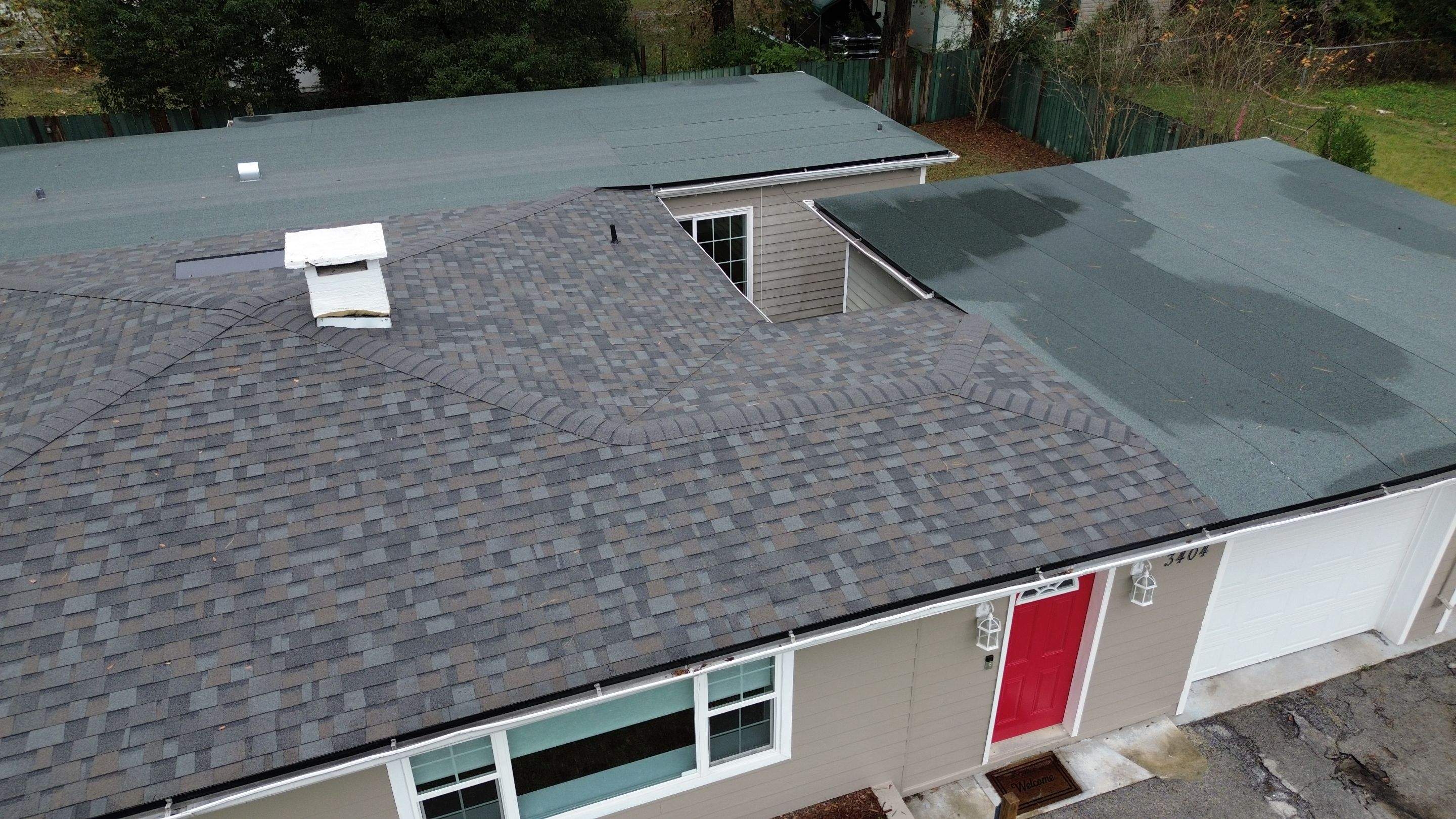 Shingle Reroof with Flat Section in Gainesville, FL by Brehm Roofing