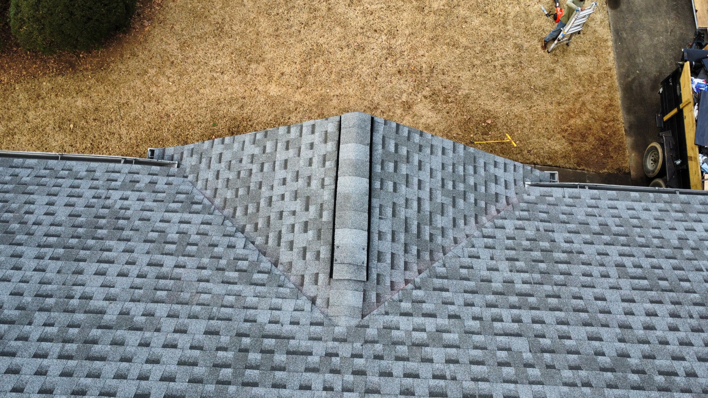 Powder Springs, GA Roof Replacement, GAF HDZ Pewter Gray by Reset Roofing