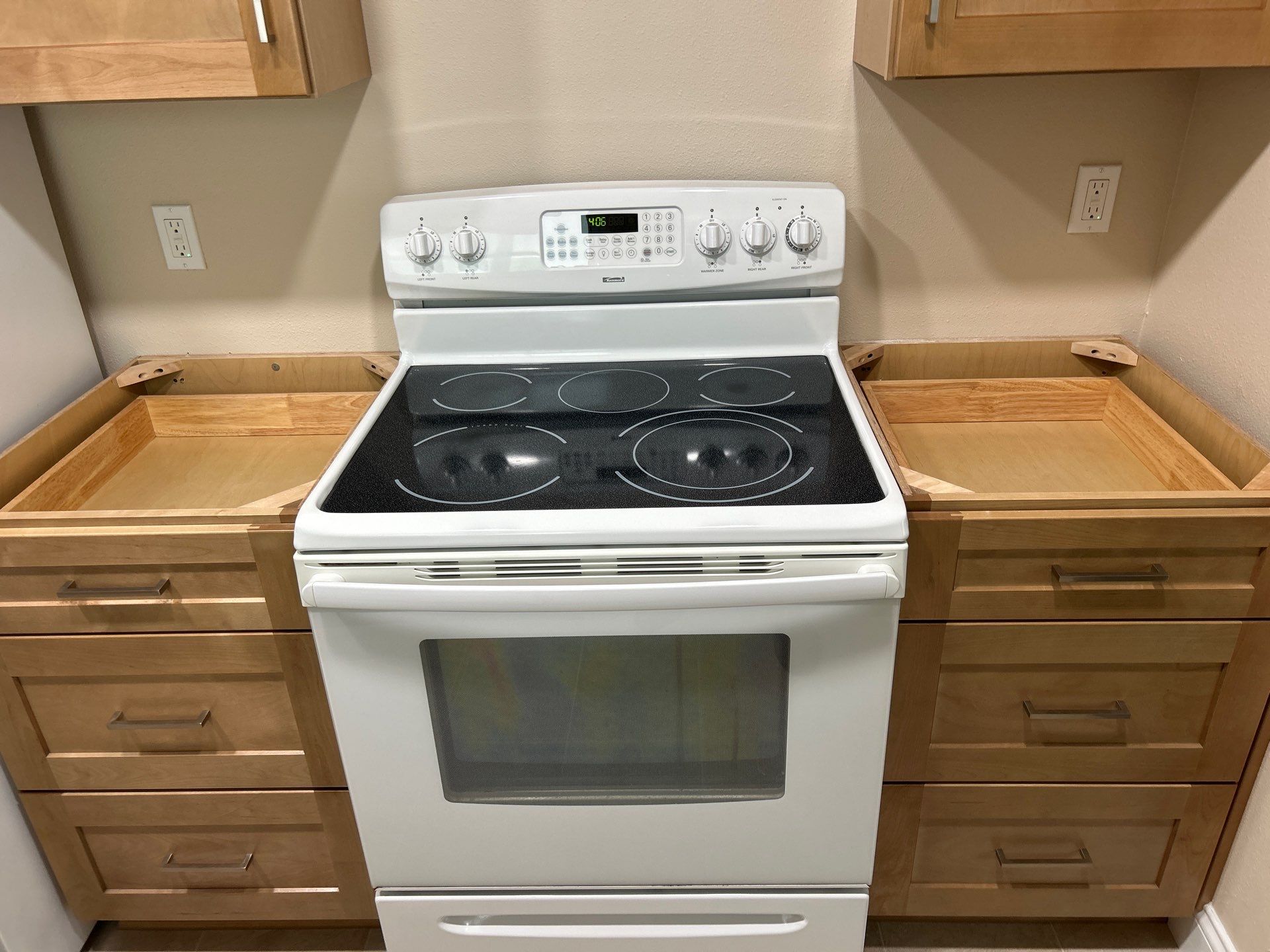 New Sandstone Cabinets with Quartz by Kitchen Tune-Up Lake Mary