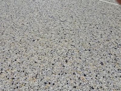 Pool Deck Upgrade Using Quicksand