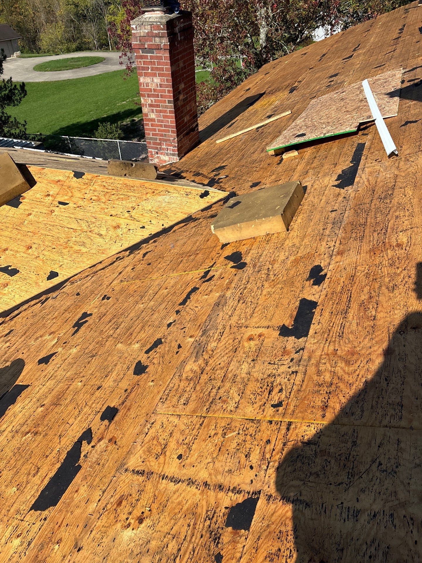 Residential Roofing Installation using GAF Timberline HDZ Pewter Gray by Rainstoppers Roofing