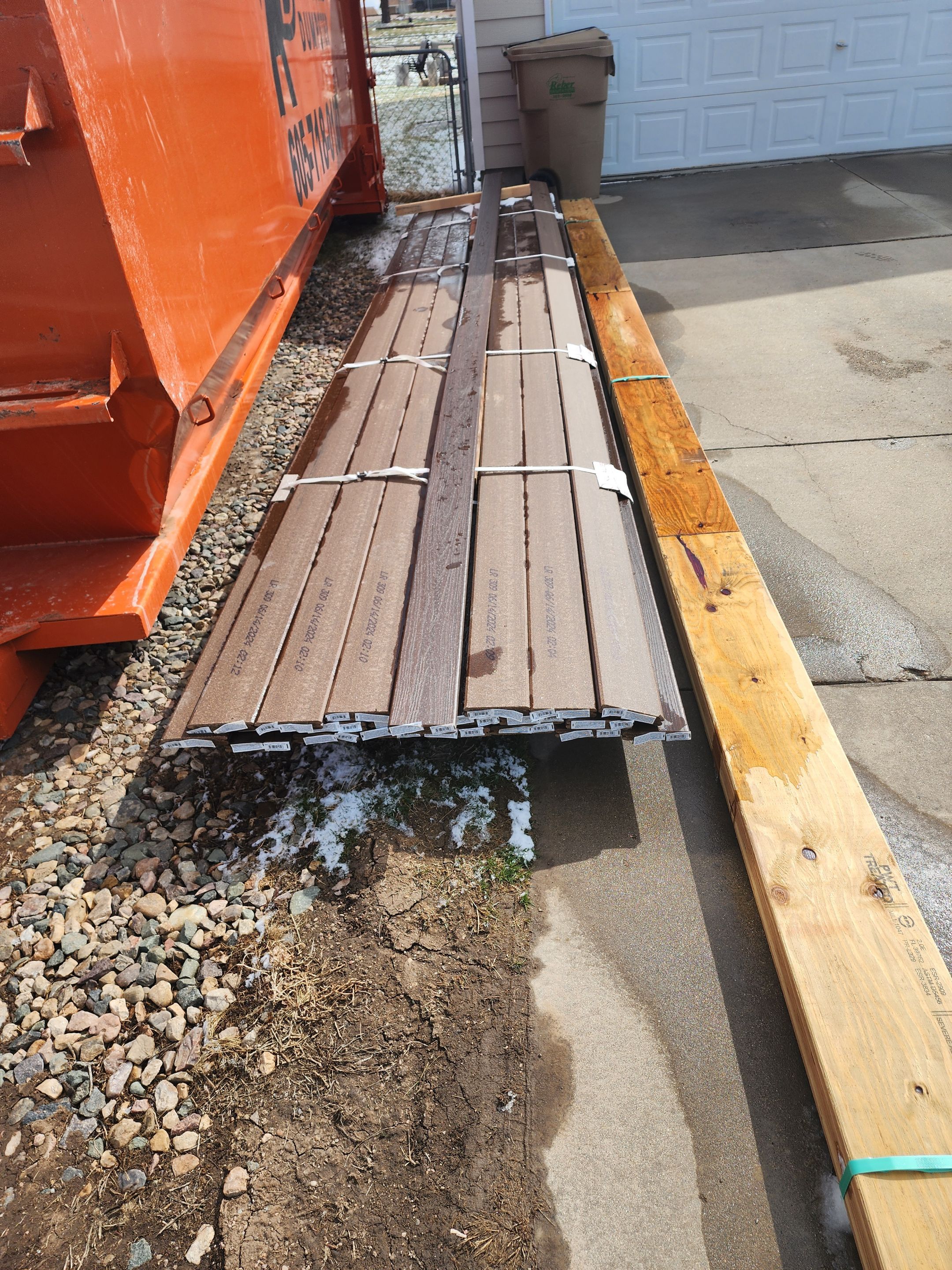 Trex Decking using Trex by Weather-Tite Exteriors LLC