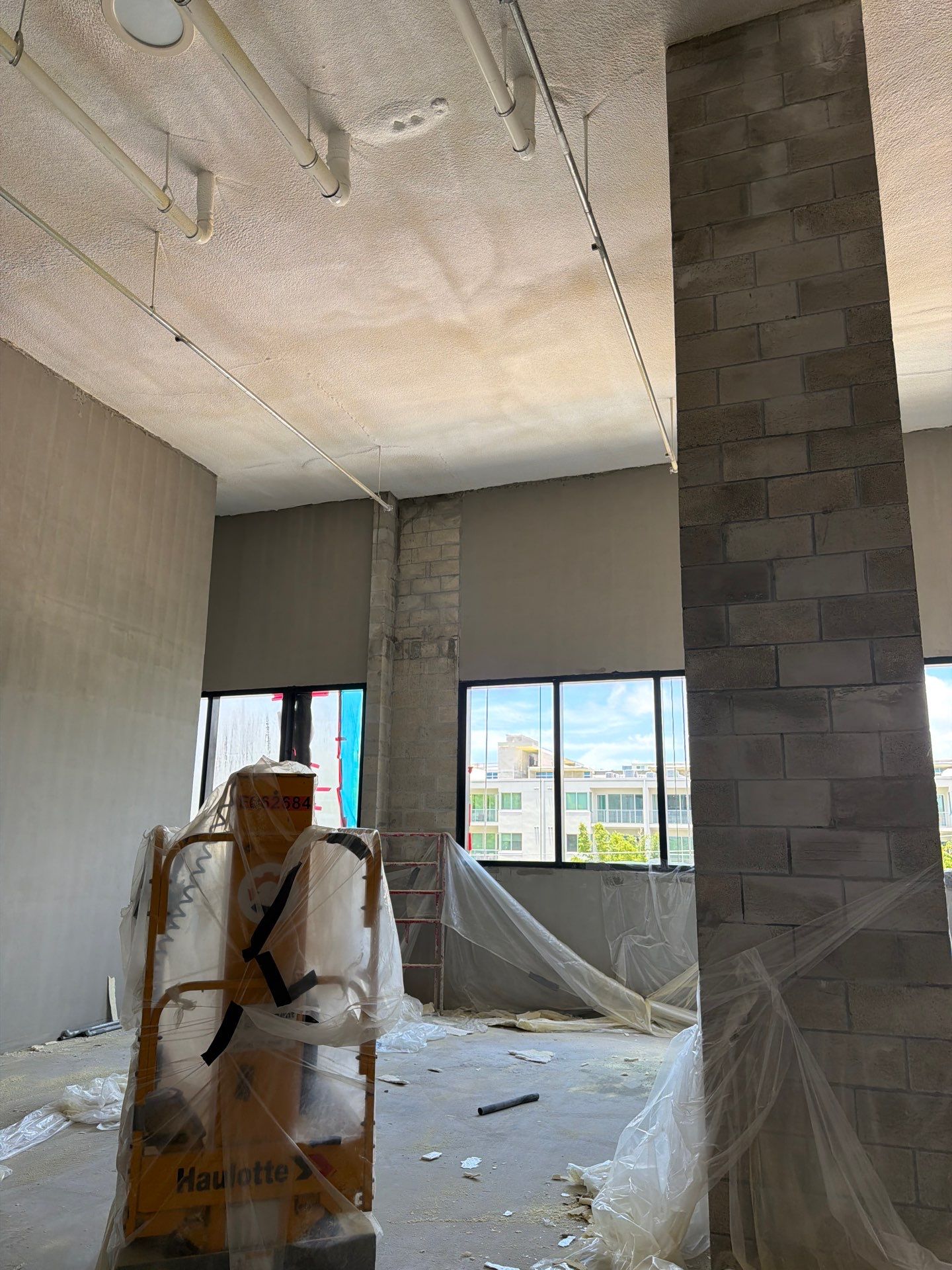 High-Rise Commercial Interior Build-Out at The Edge in Sarasota by GA Foam Solutions, Inc.