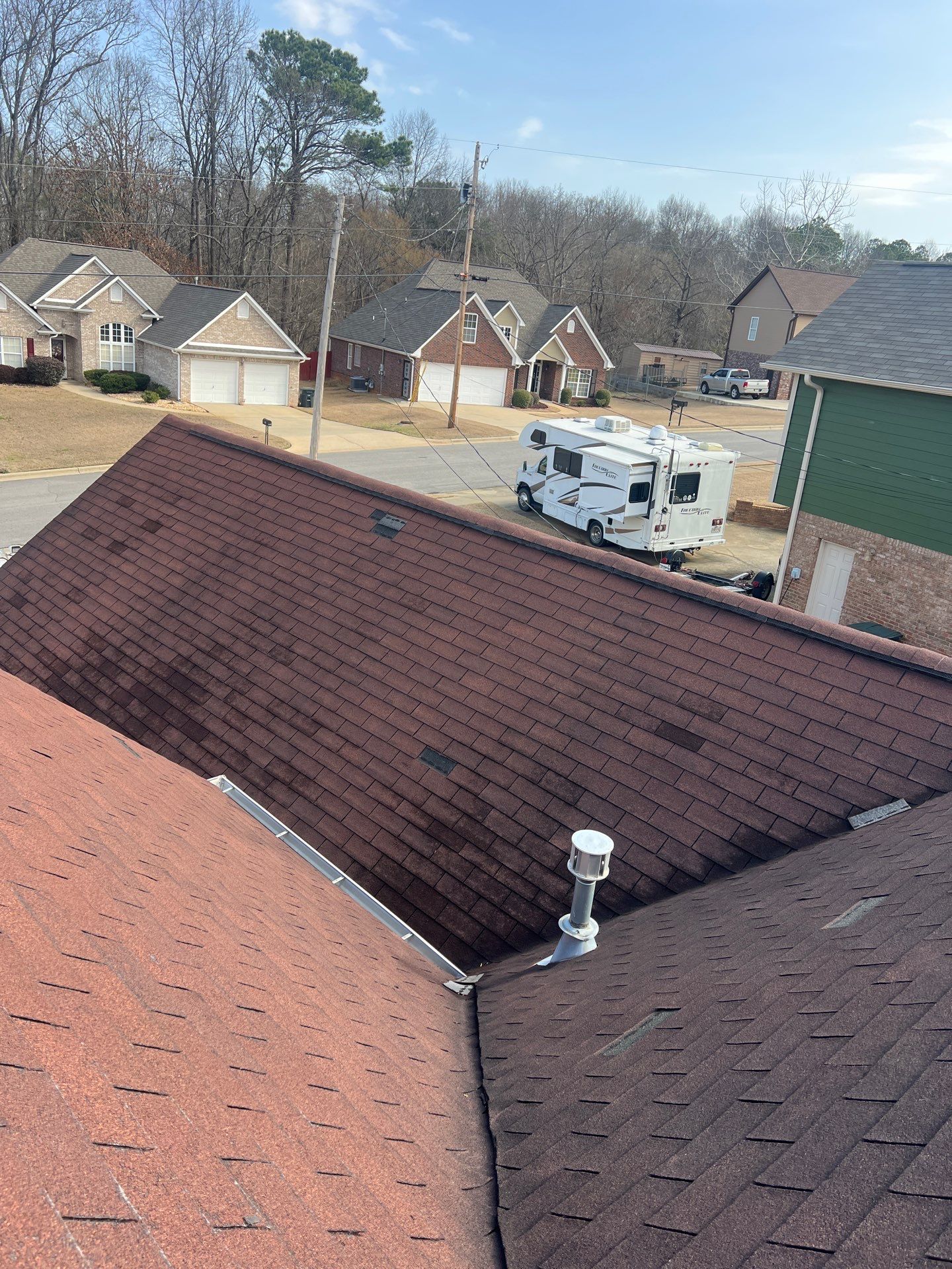 Residential Roofing Installation in Birmingham (Charcoal) by The Roofing Dudes