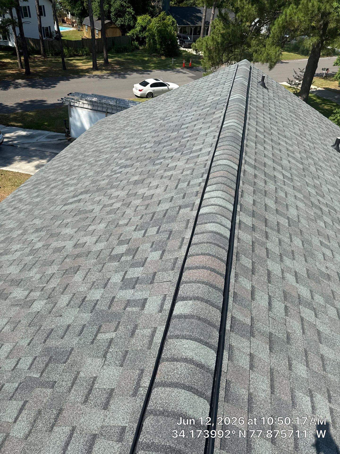 Wilmington FORTIFIED Roof Replacement with CertainTeed Landmark Colonial Slate by RGR Construction and Roofing, LLC