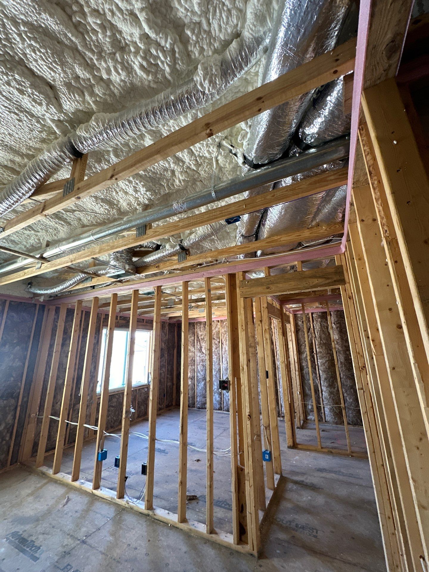Batt/ Spray foam insulation by Apex Insulation Solutions