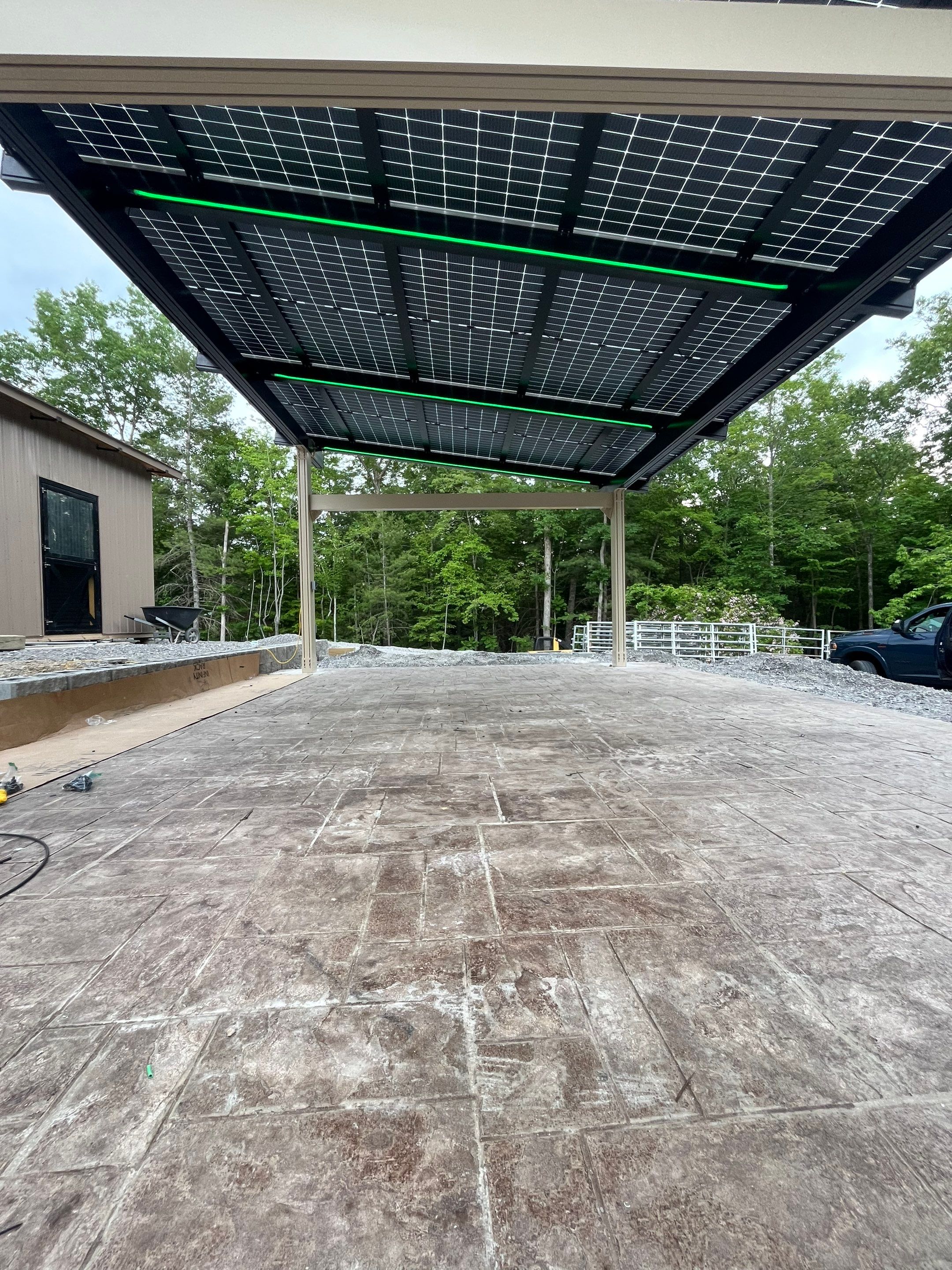 Project in Allardt by Green Wave Solar 