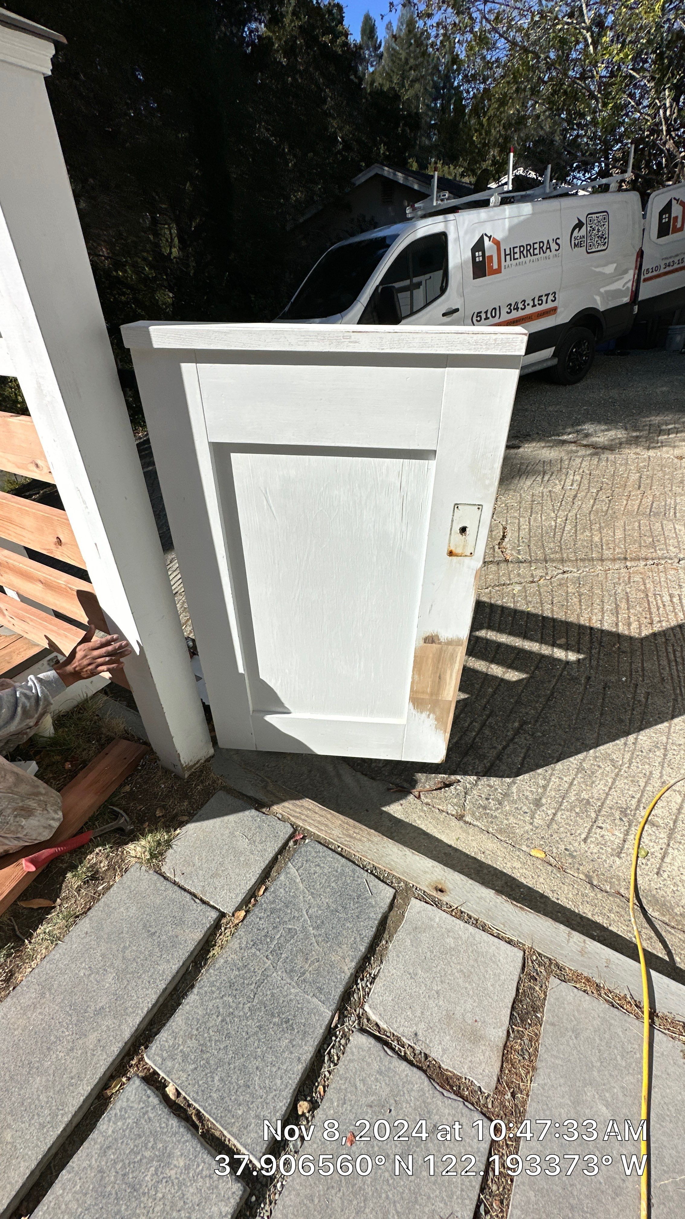 Deck Repaint using Sherwin-Williams by Herrera’s Bay Area Painting inc.