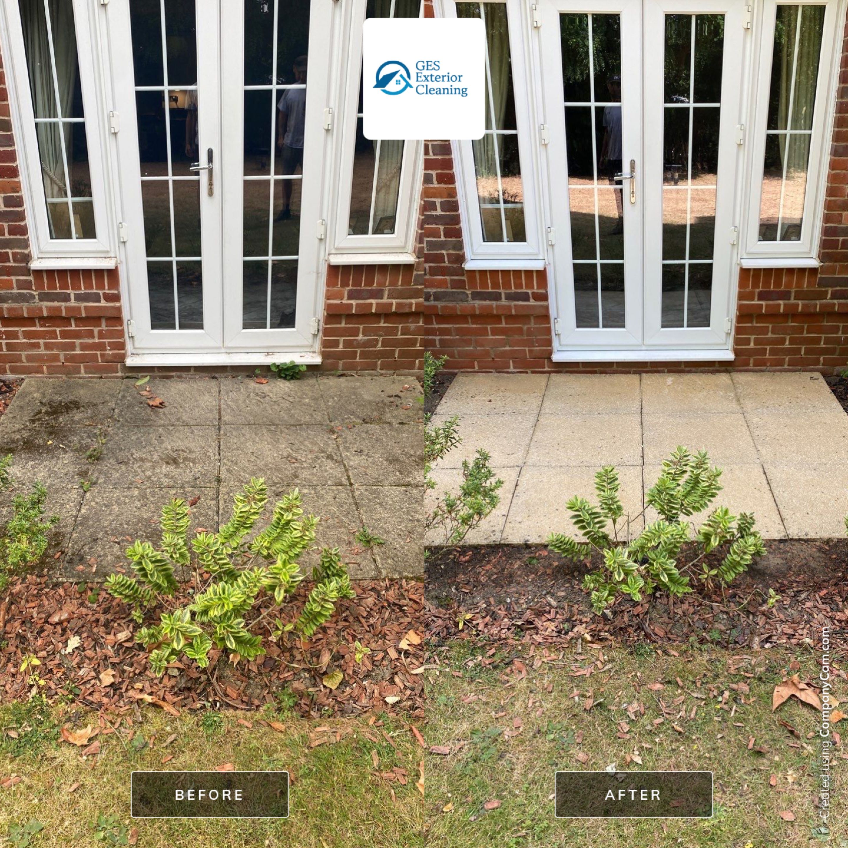 Exterior Cleaning using Honda 15lpm Low Pressure Washing Machine by Ges Exterior Cleaning ltd