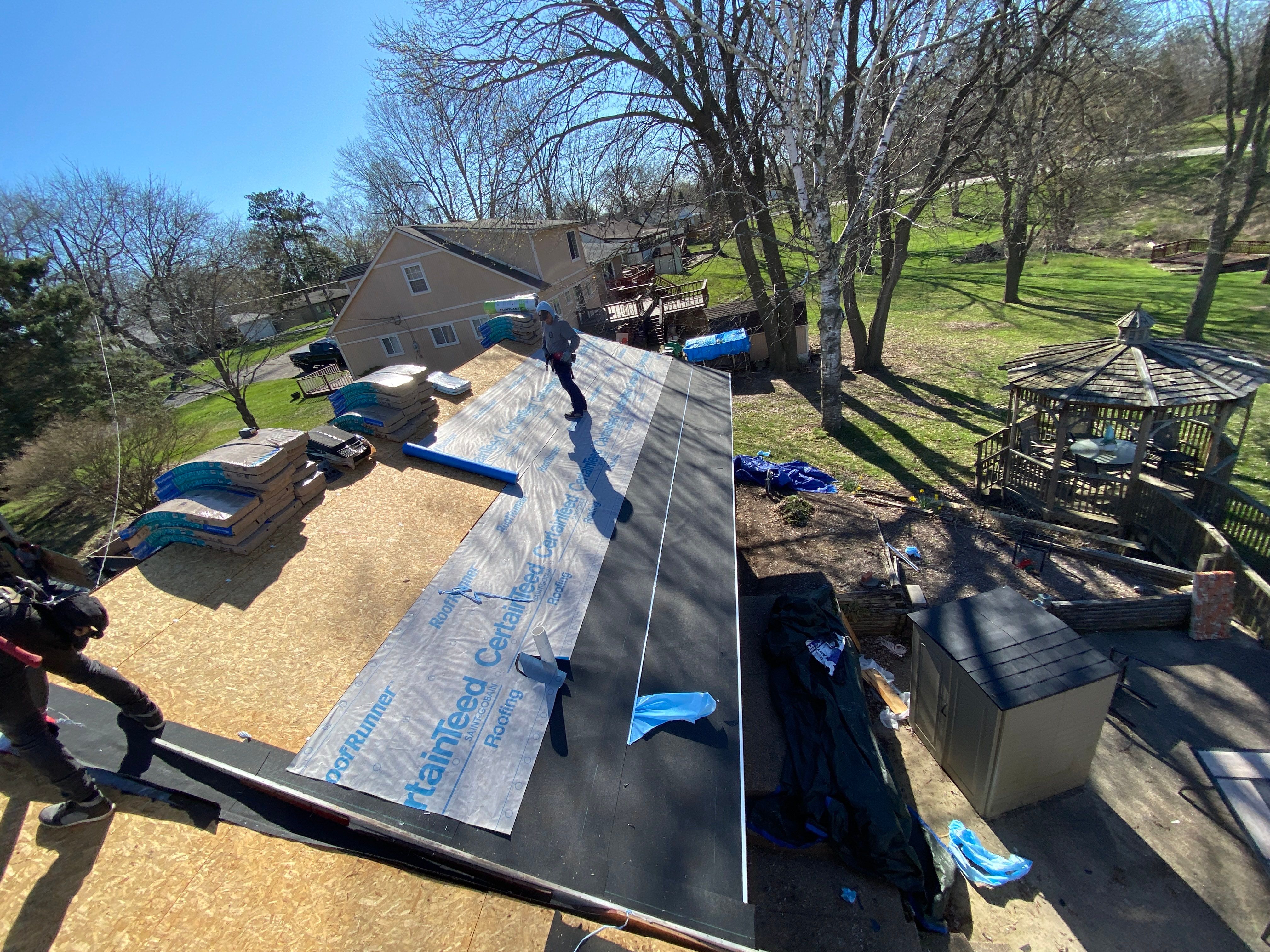 Roof Replacement using CertainTeed Landmark by 180 Contractors