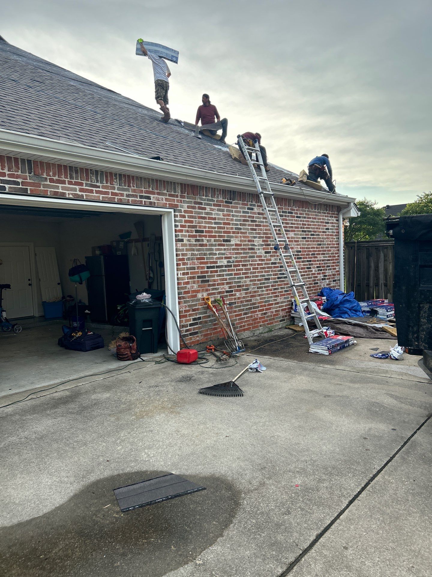 Residential Roof Replacement using GAF HDZ - Weathered Wood by Elite Roofing LLC
