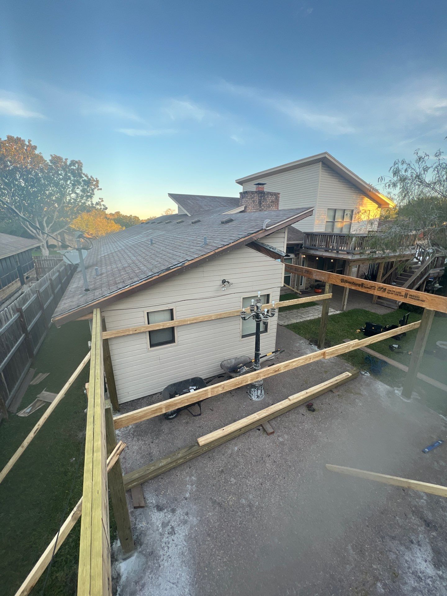 Patio? We got you Covered! by Bayfront Roofing and Construction