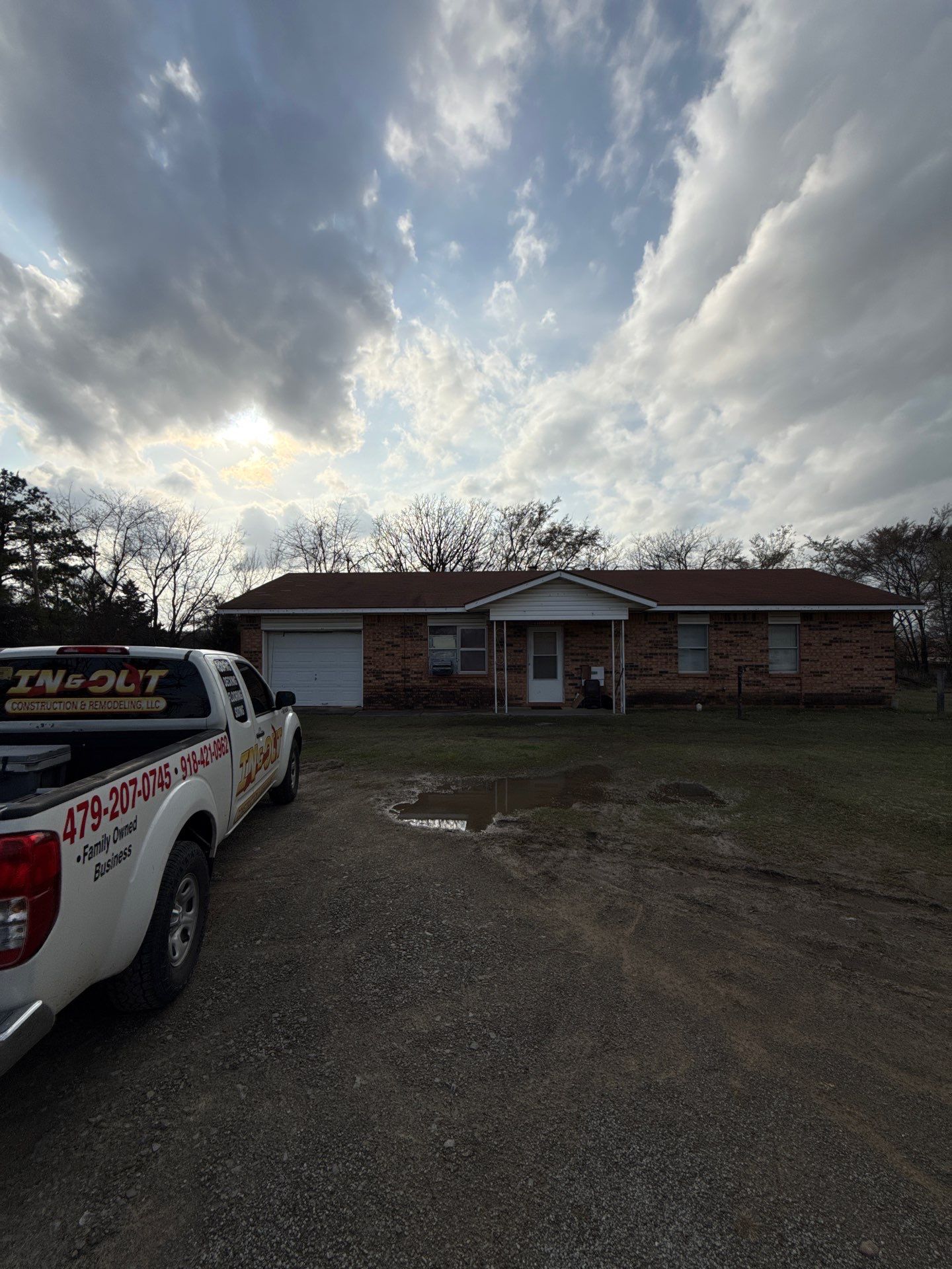 Roof replacement by In & Out Construction & Remodeling, LLC