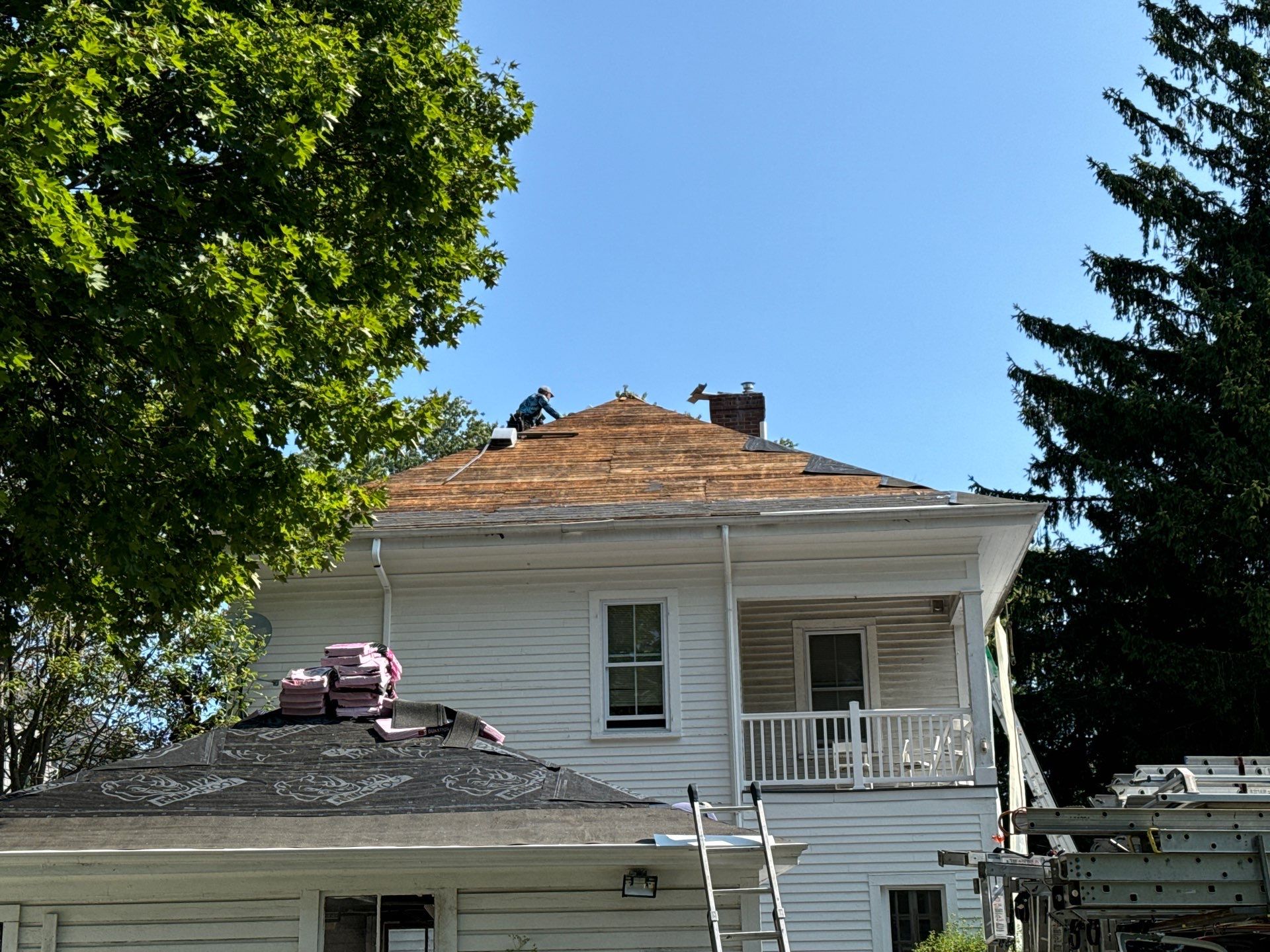 Beautiful Portsmouth Reroof by Tall pine roofing