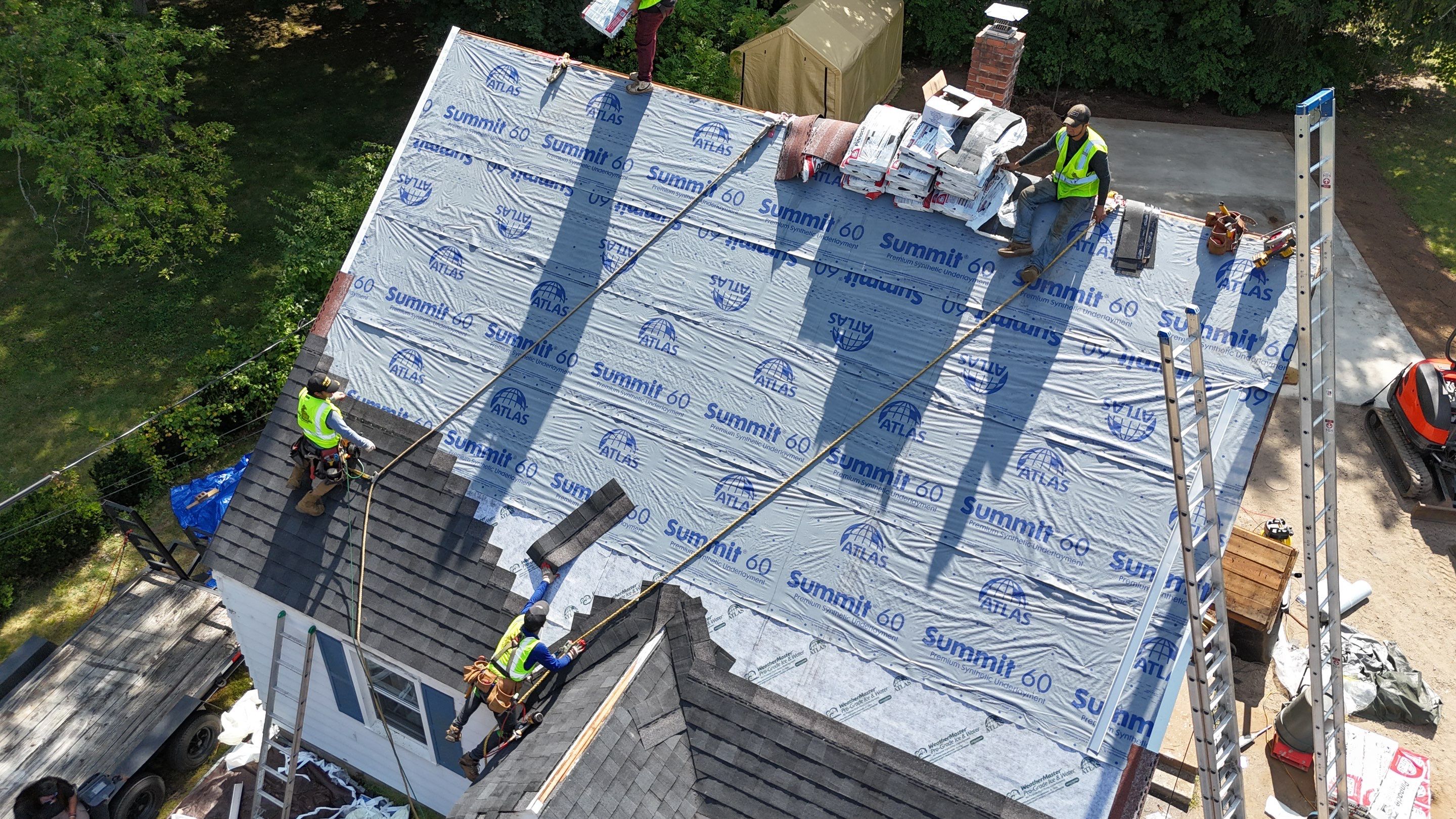 Atlas Pinnacle Pristine: Black Shadow in Wallingford by Golden Shield Roofing