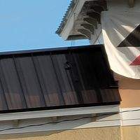 24ga 1.5" Mechanical Seam Mansard Brown