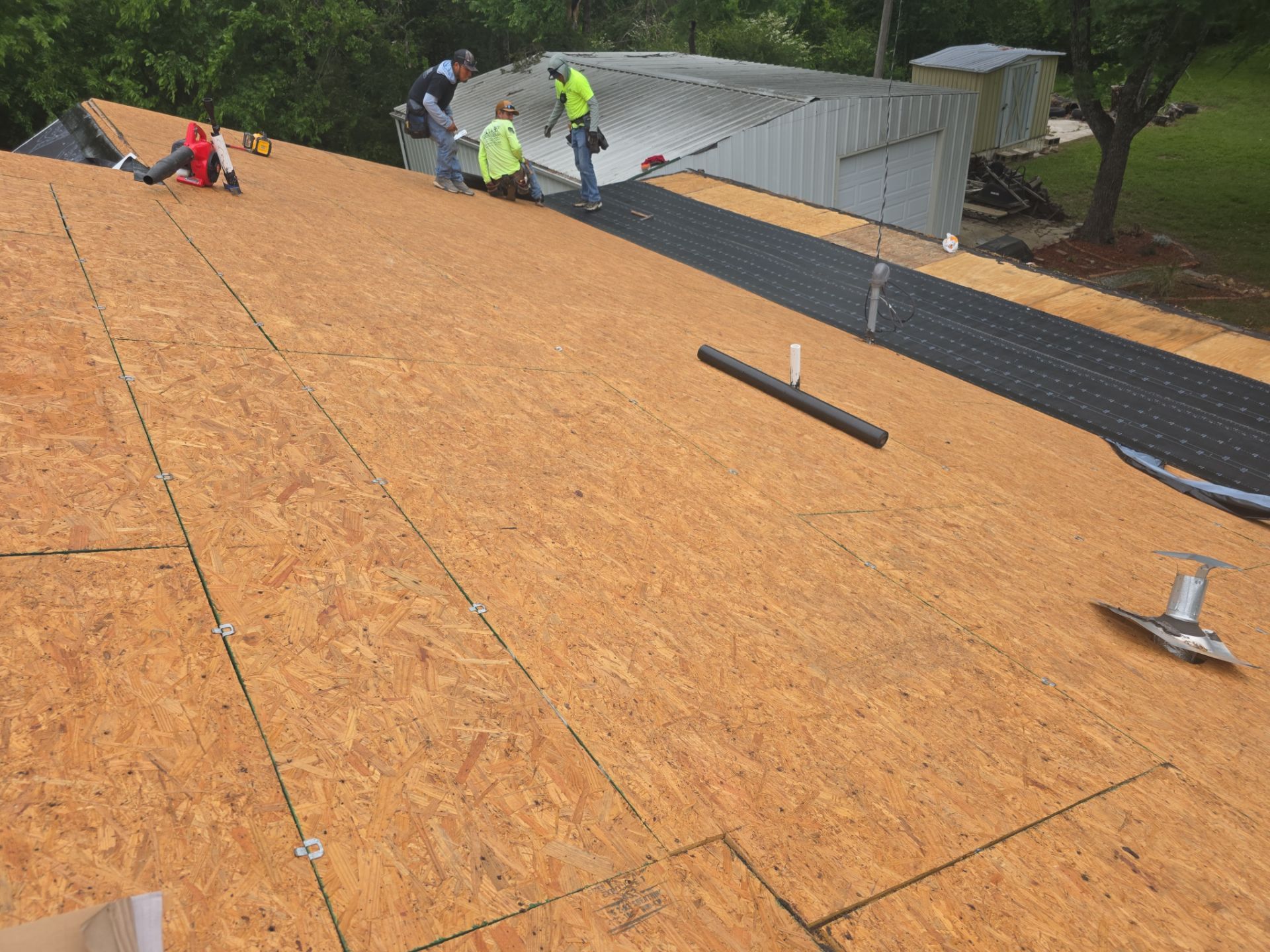 Shasta White TruDef Owens Corning Shingles by In & Out Construction & Remodeling, LLC