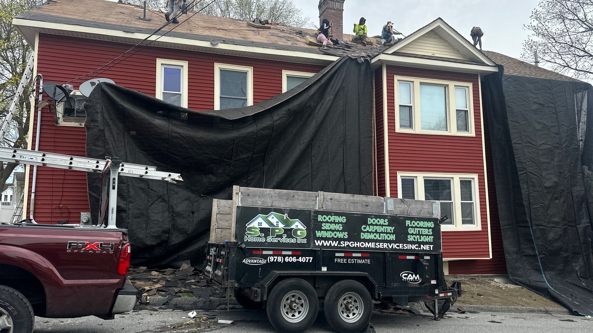 Project in Worcester by SPG home services inc