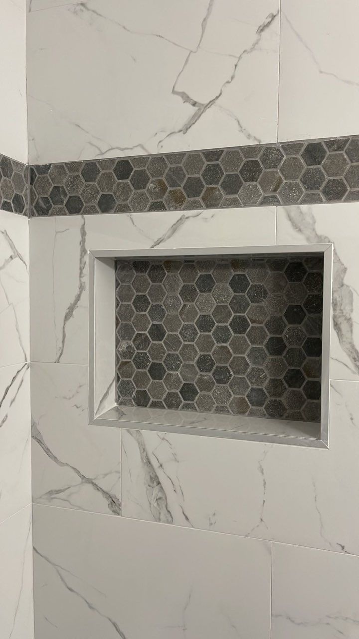 Bathroom Upgrade for a Repeat Customer! 🚿✨ by A Step Above Handy LLC