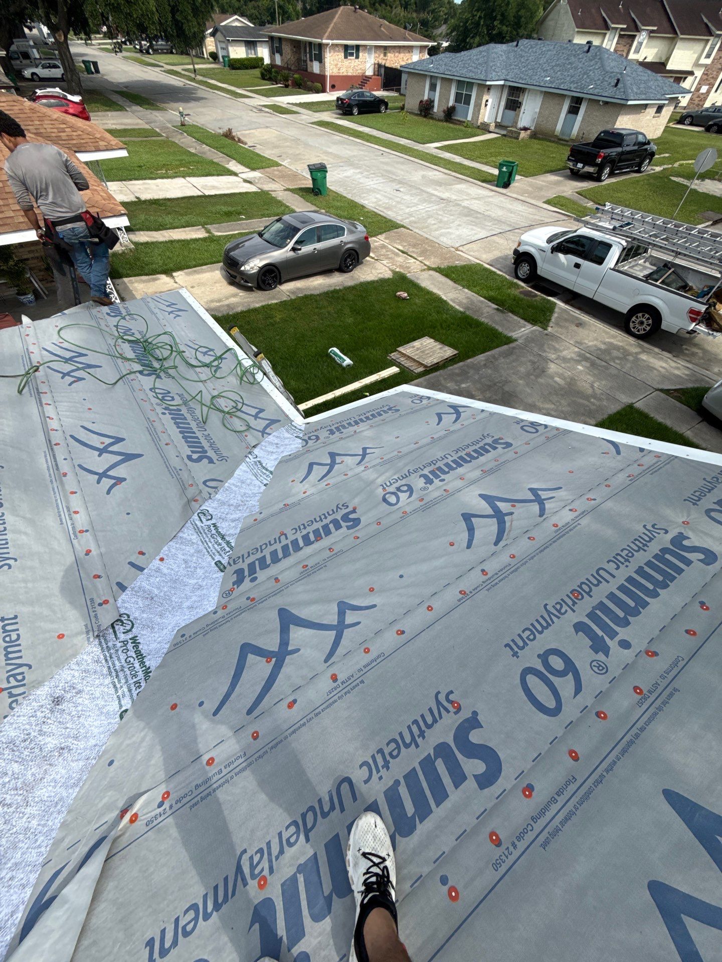 Project in Terrytown by Robertson Roofing & Siding Inc