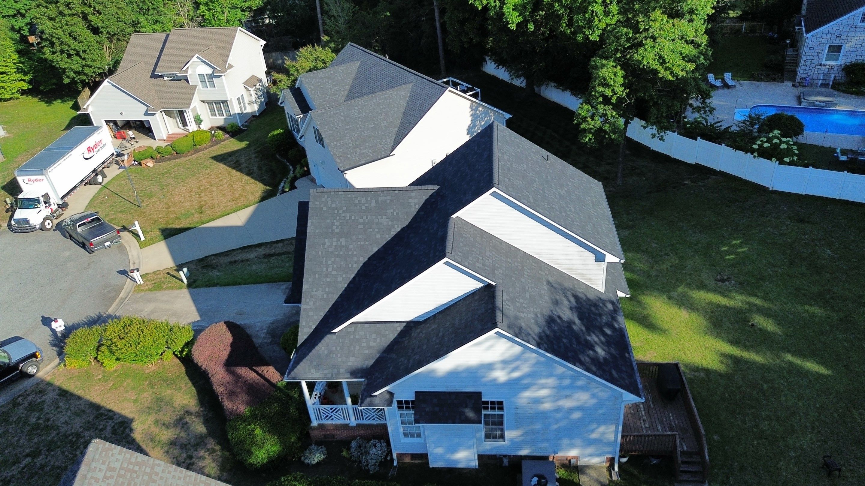 Residential Roofing Project – Gibsonville, NC by Carolina Professional Roofing, Inc  