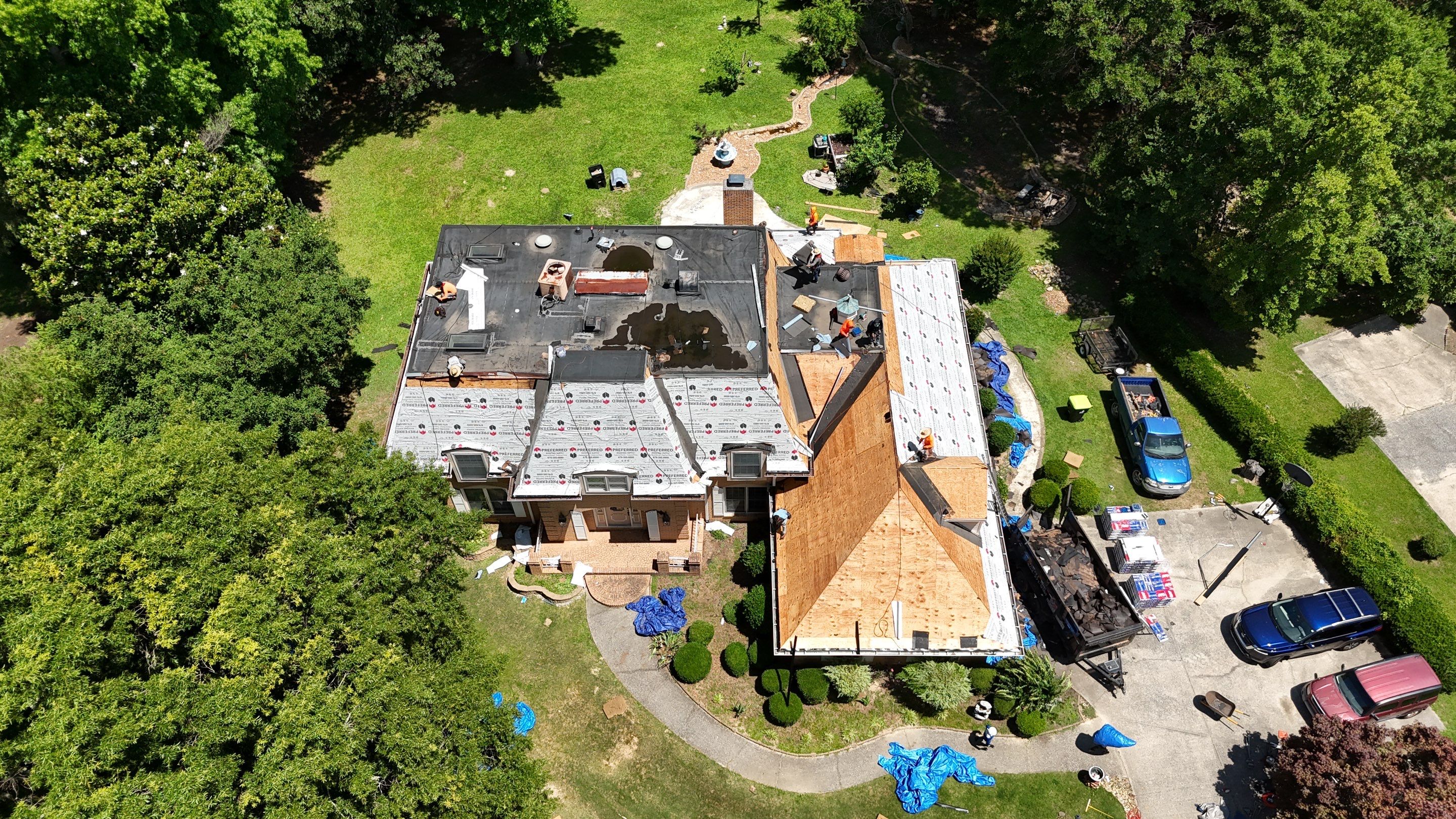 Commercial Flat Top Roof by Roof Bullies