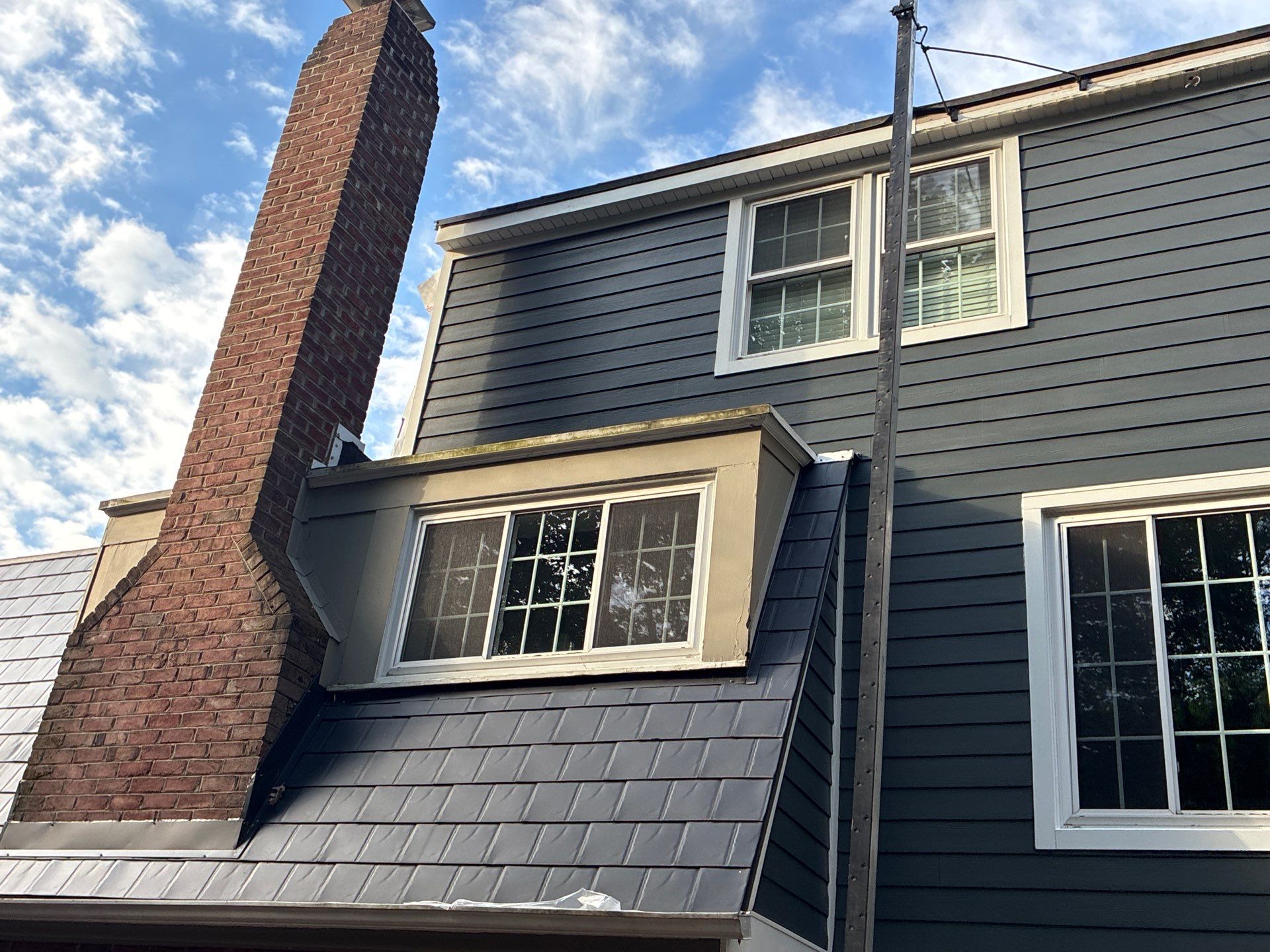 James Hardie Transformation of a Majestic Sewickley Heights Home by Ideal Siding Pittsburgh