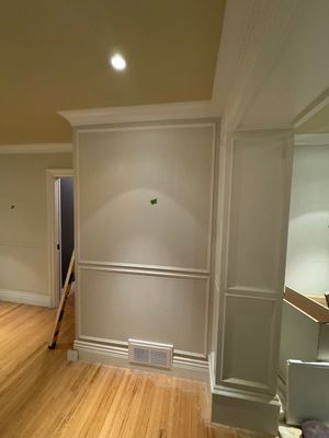 Chair Rail & Wainscotting Installation - Ruby