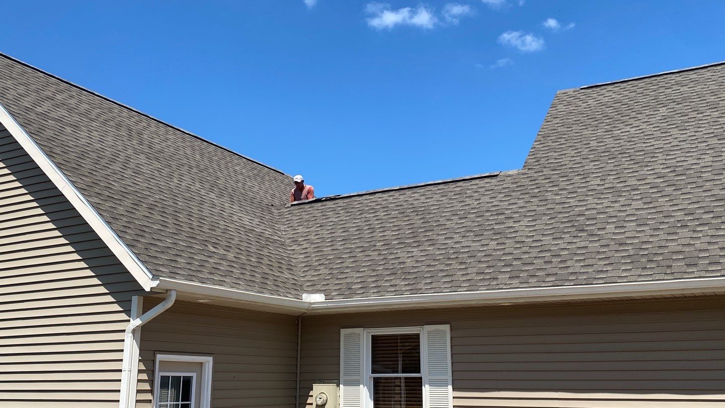 Residential Roofing Installation using GAF Timberline HDZ Weathered Wood by Nitro Roofing and Construction