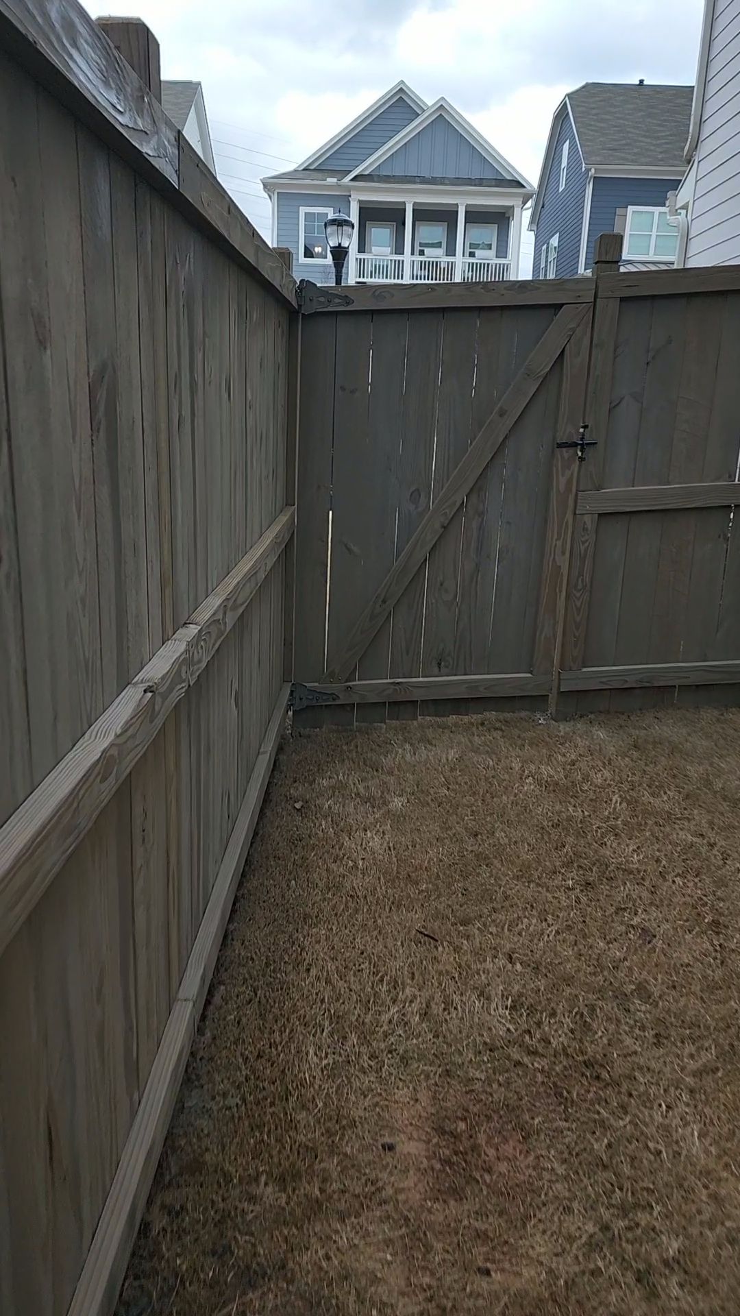 Fence Staining using Cape Cod Grey by SSE by Titans of Timber Fence & Stain