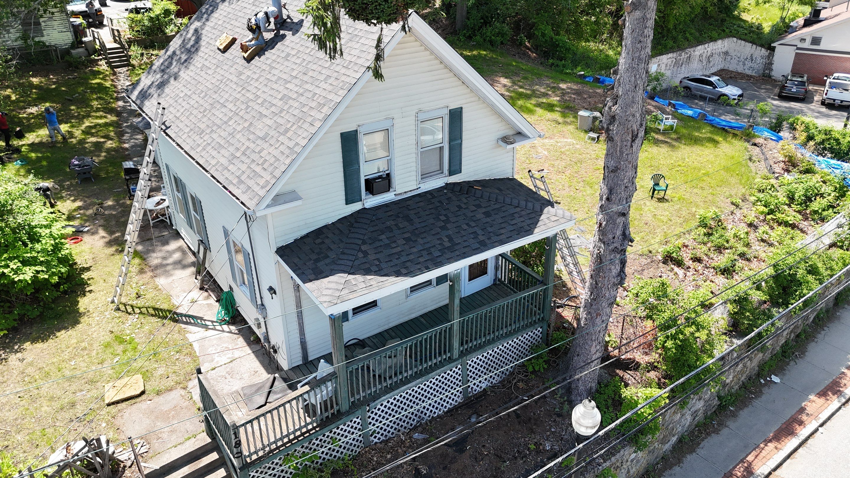 Roof Replacement & Fascia Upgrade Methuen, MA by Mighty Dog Roofing of Greater Middlesex County