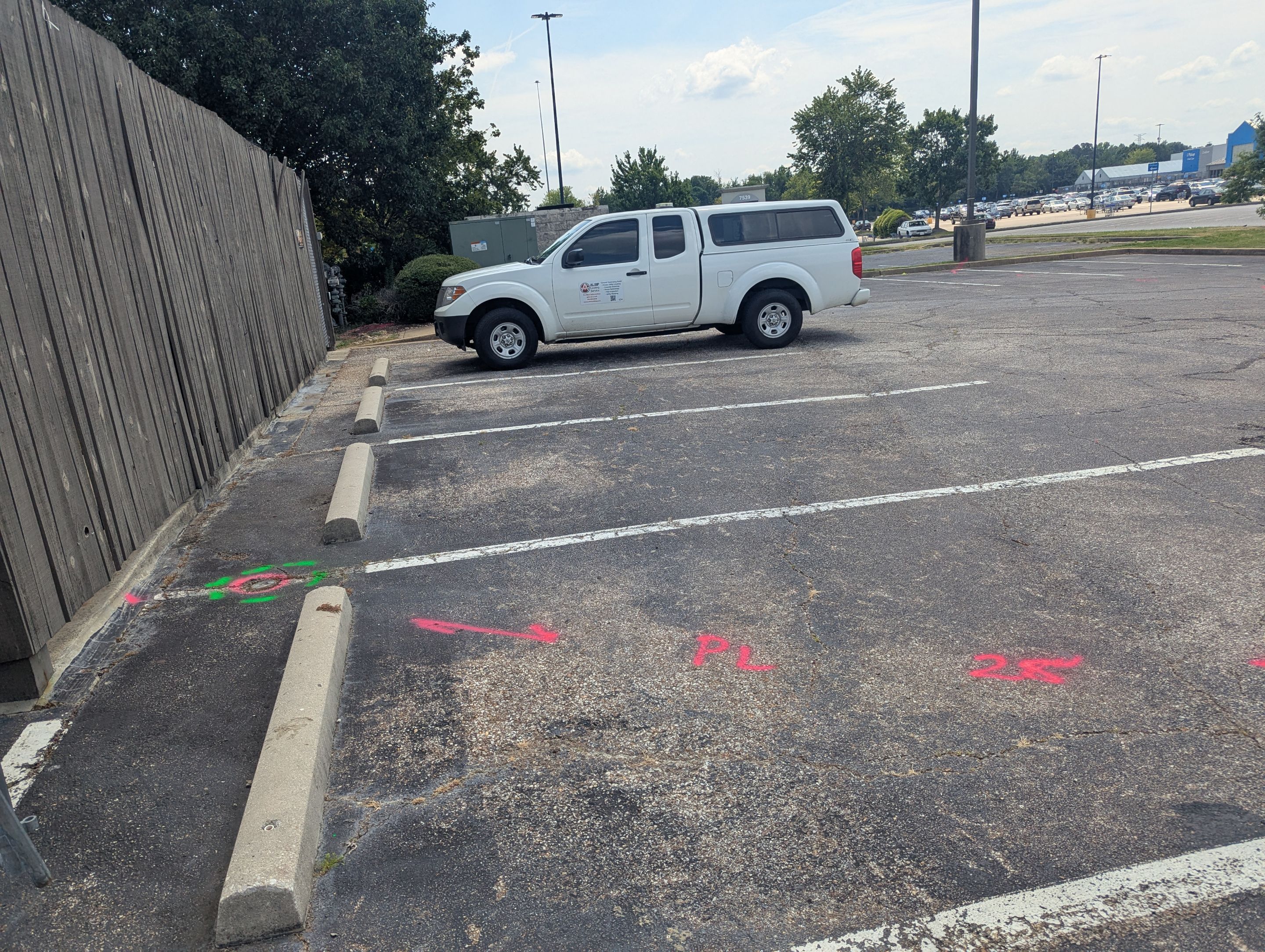 Memphis Commercial Utility Locating and Subsurface Mapping Project by Alsip Locating Service, LLC