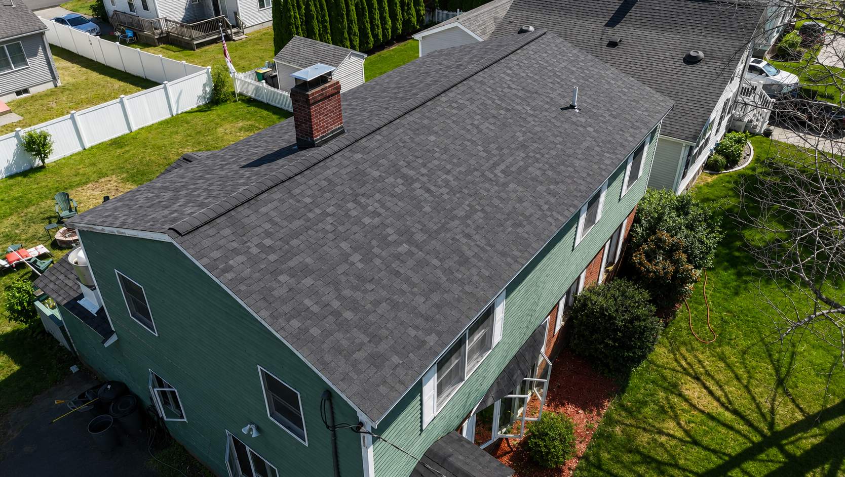 Full Roof Replacement in Woburn, MA – Owens Corning Duration, Onyx Black with Ridge Vent Upgrade by JOHNNYS PRO