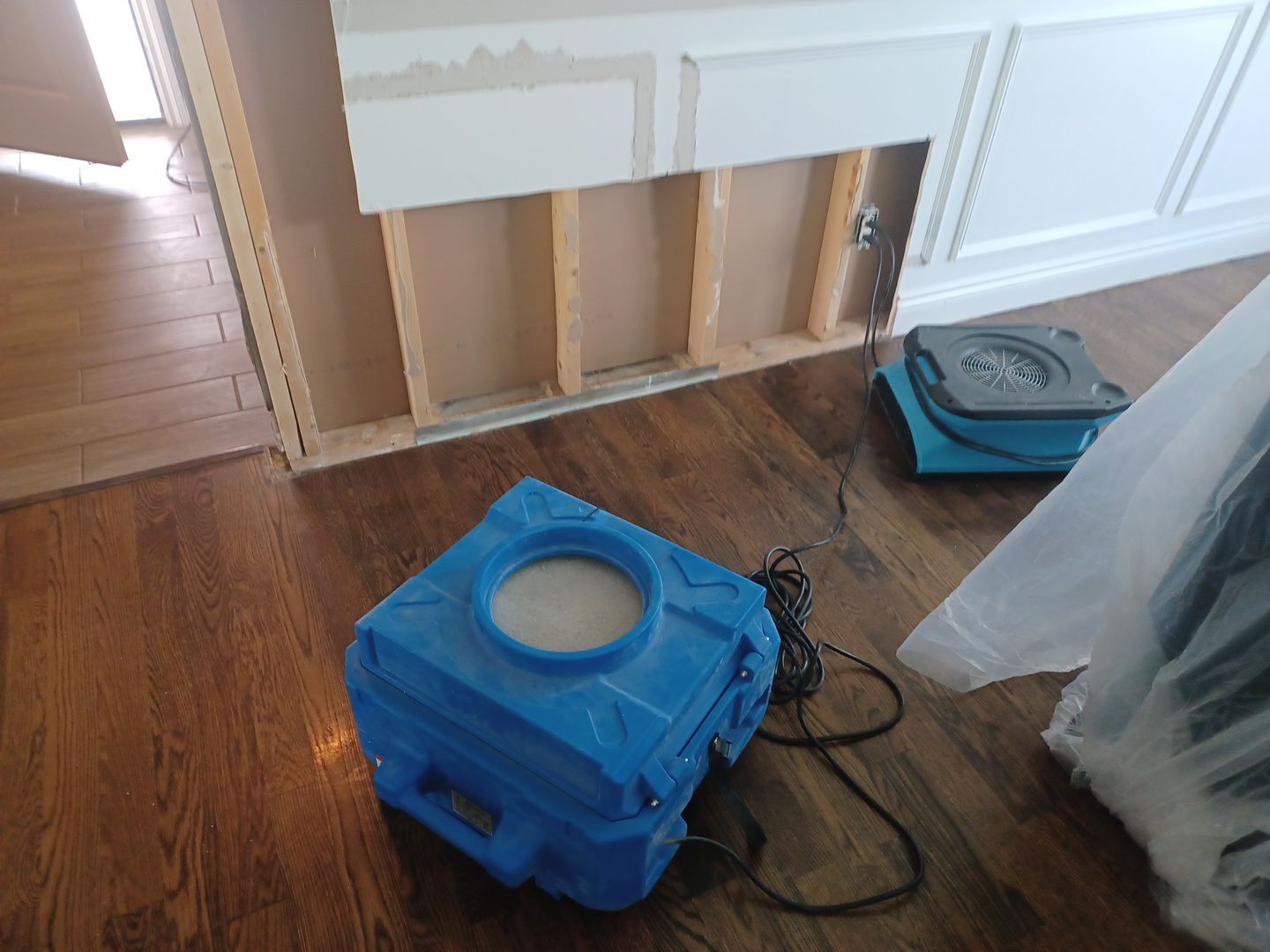 Project in White Lake Charter Township by EzDry Water Mitigation & Property Restoration