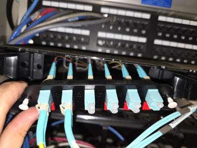 Structured cabling installation by CimaSolutions
