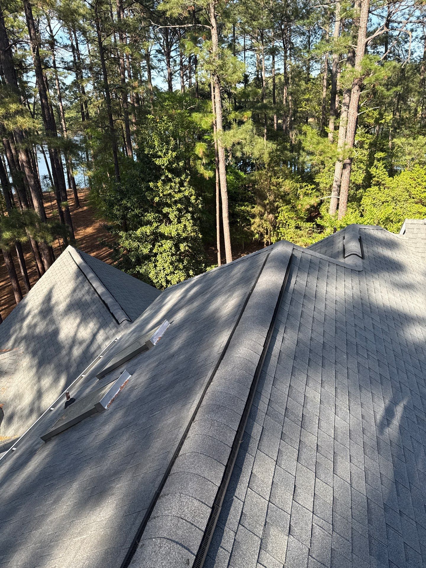 Architectural Shingle Roof Replacement and Skylight Upgrade in Pinehurst by Prepare The Way Roofing
