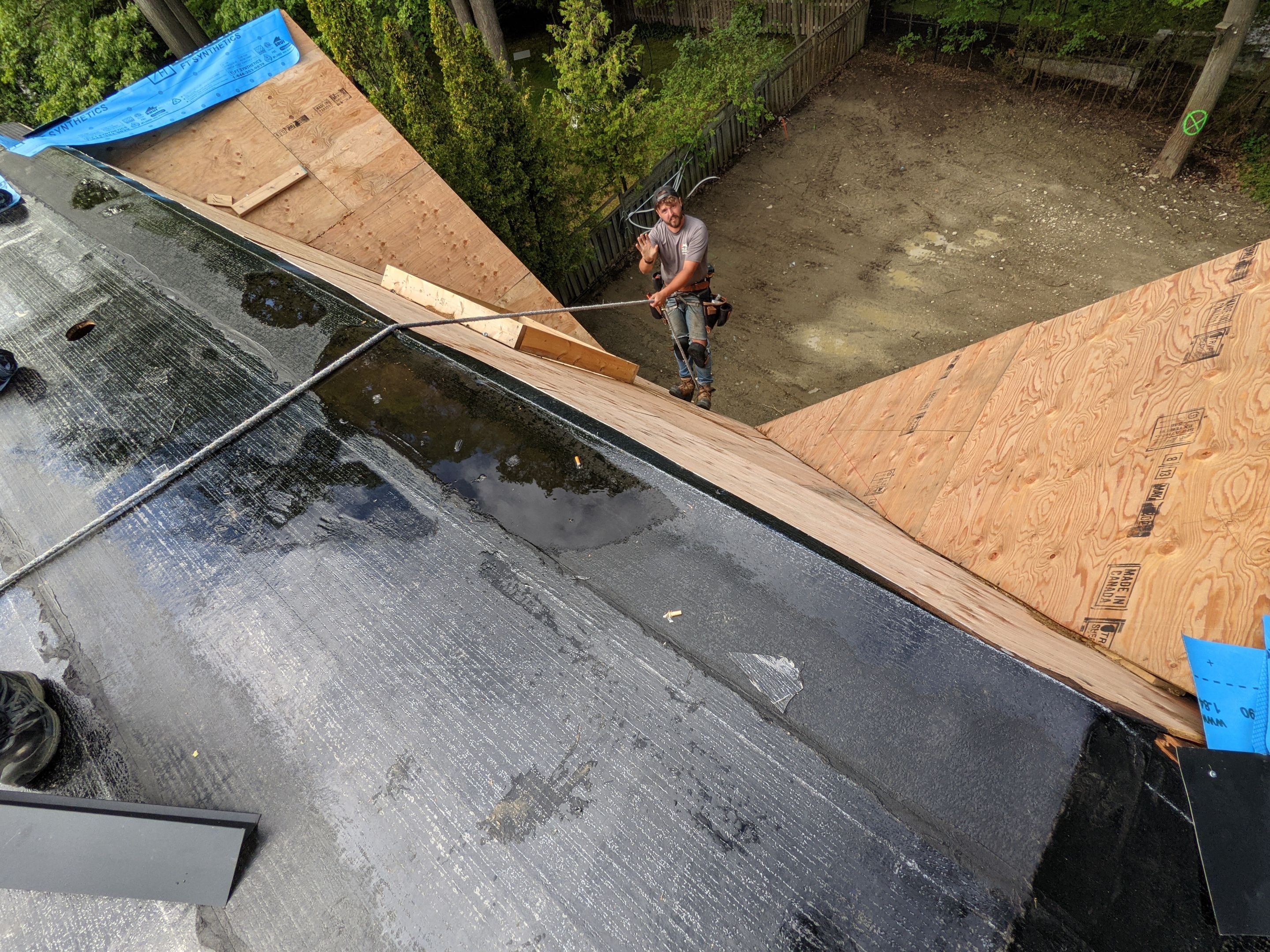 New Roof Installation using 16" Standing Seam Panels by Jay Carter Roofing & Sheet Metal