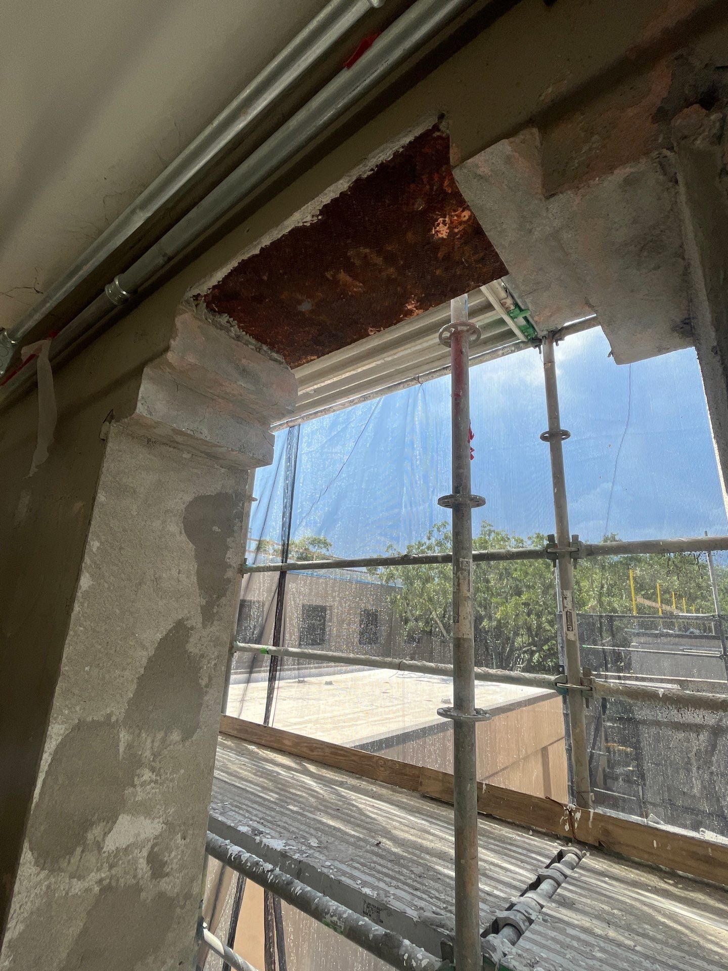 LBP remediation with demolition services by EAS Environmental, LLC.