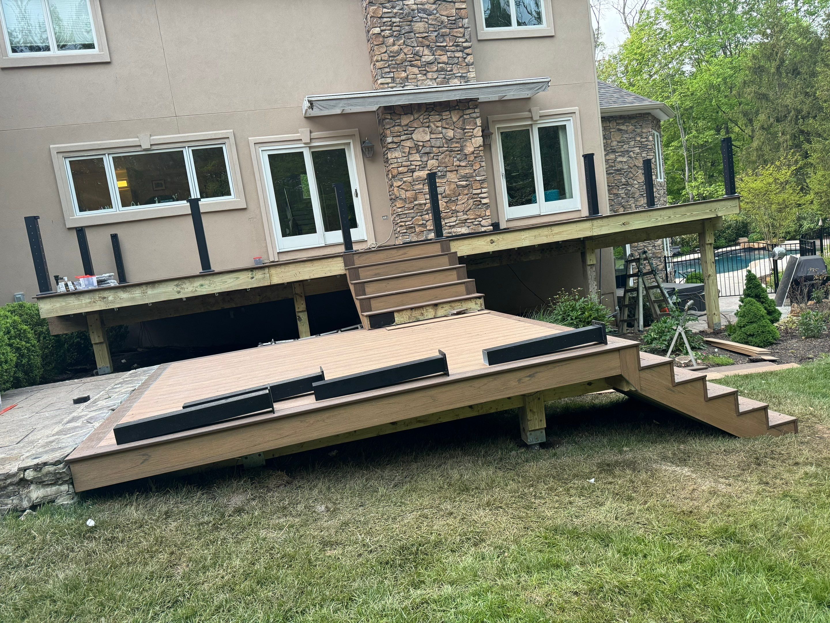 Deck Resurface with Extension by deck guardian
