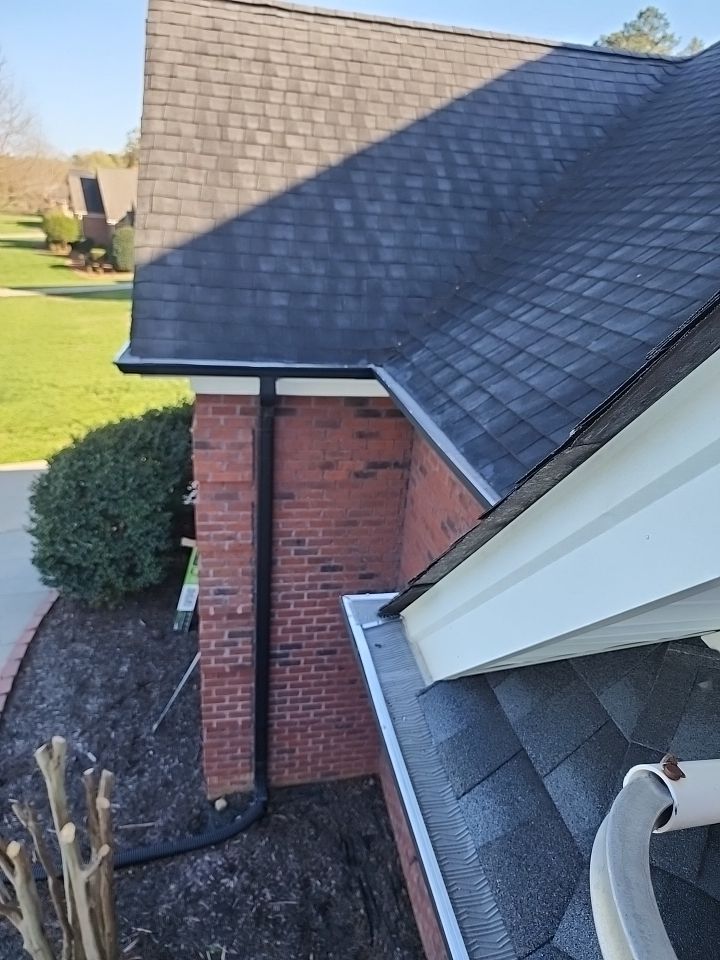 Gutter Guard Instalation using Leaf Blaster Pro by Gutter Glove by Power Wash Masters LLC