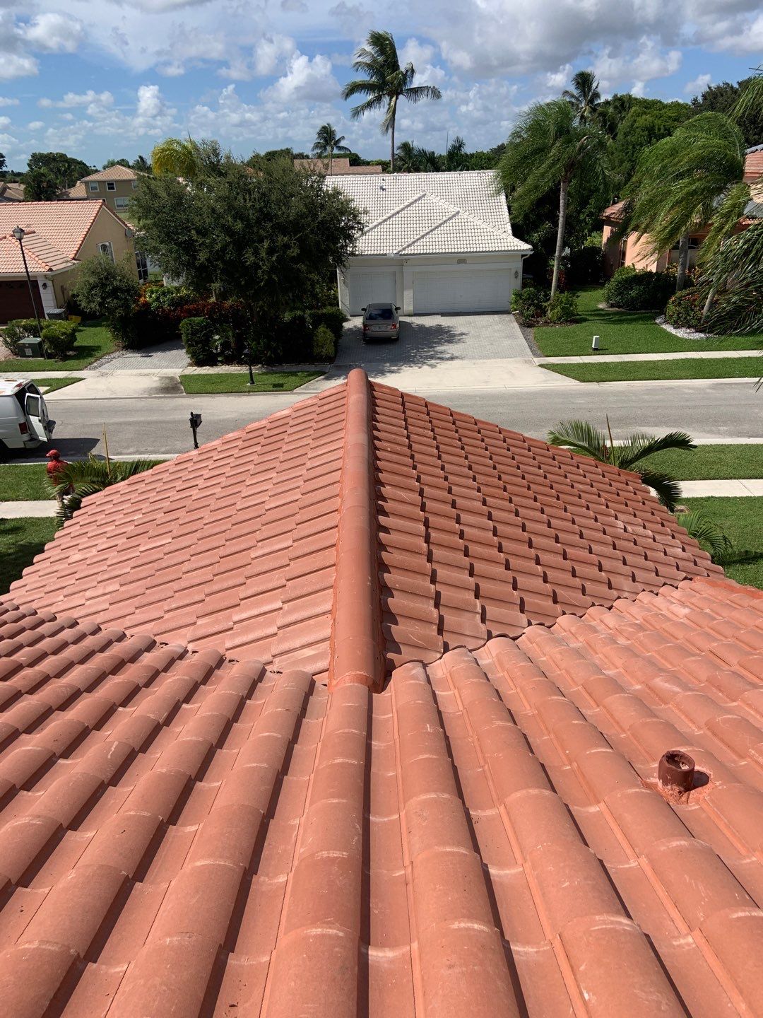 Residential Roofing Installation using Eagle Roofing Tile by BLUES BROTHERS ROOFING