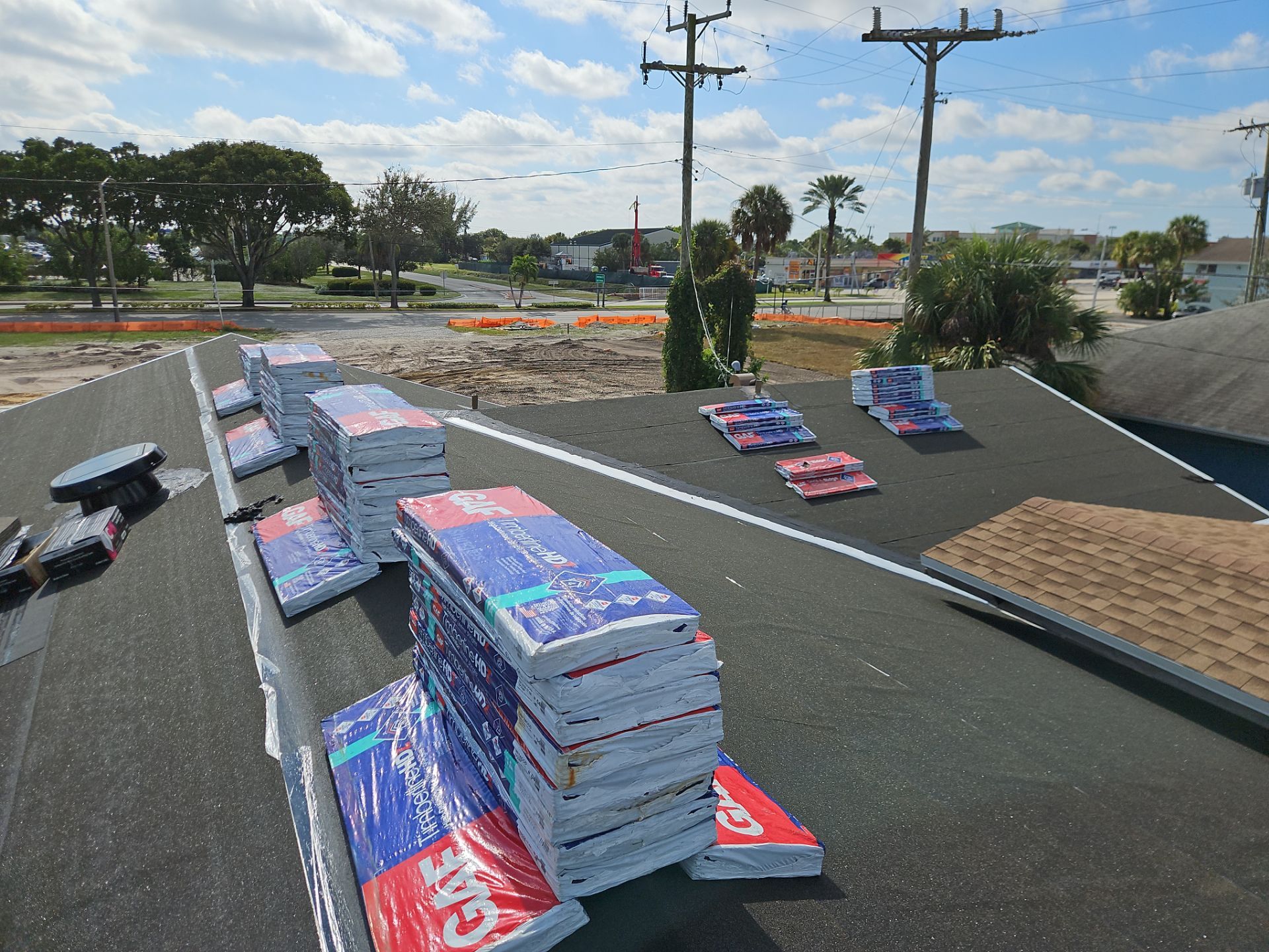 Residential Roofing Installation using GAF by BLUES BROTHERS ROOFING