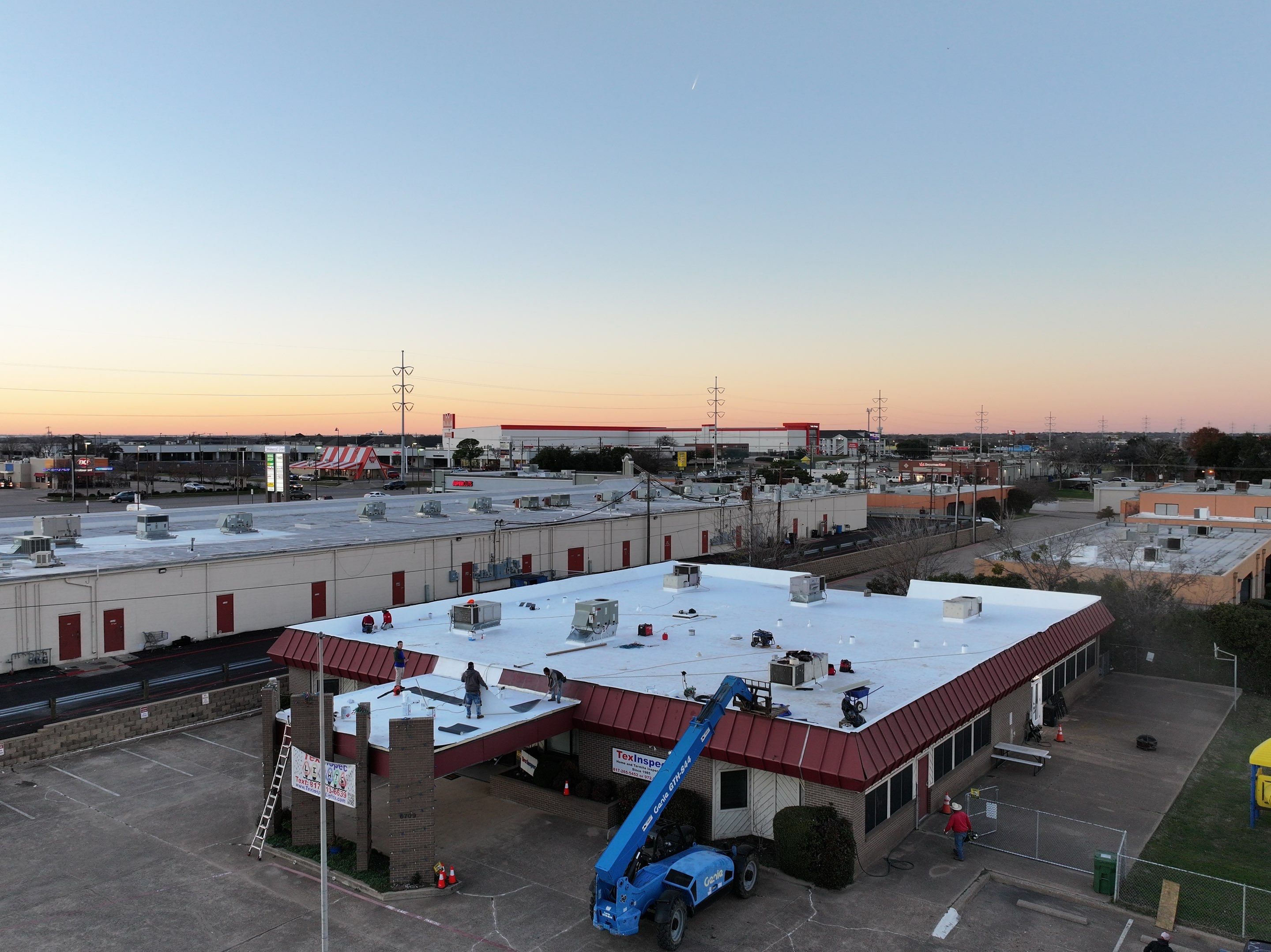 Commercial Roofing Installation using GAF Evergaurd TPO 60 Mil by Becker Roofing and Exteriors