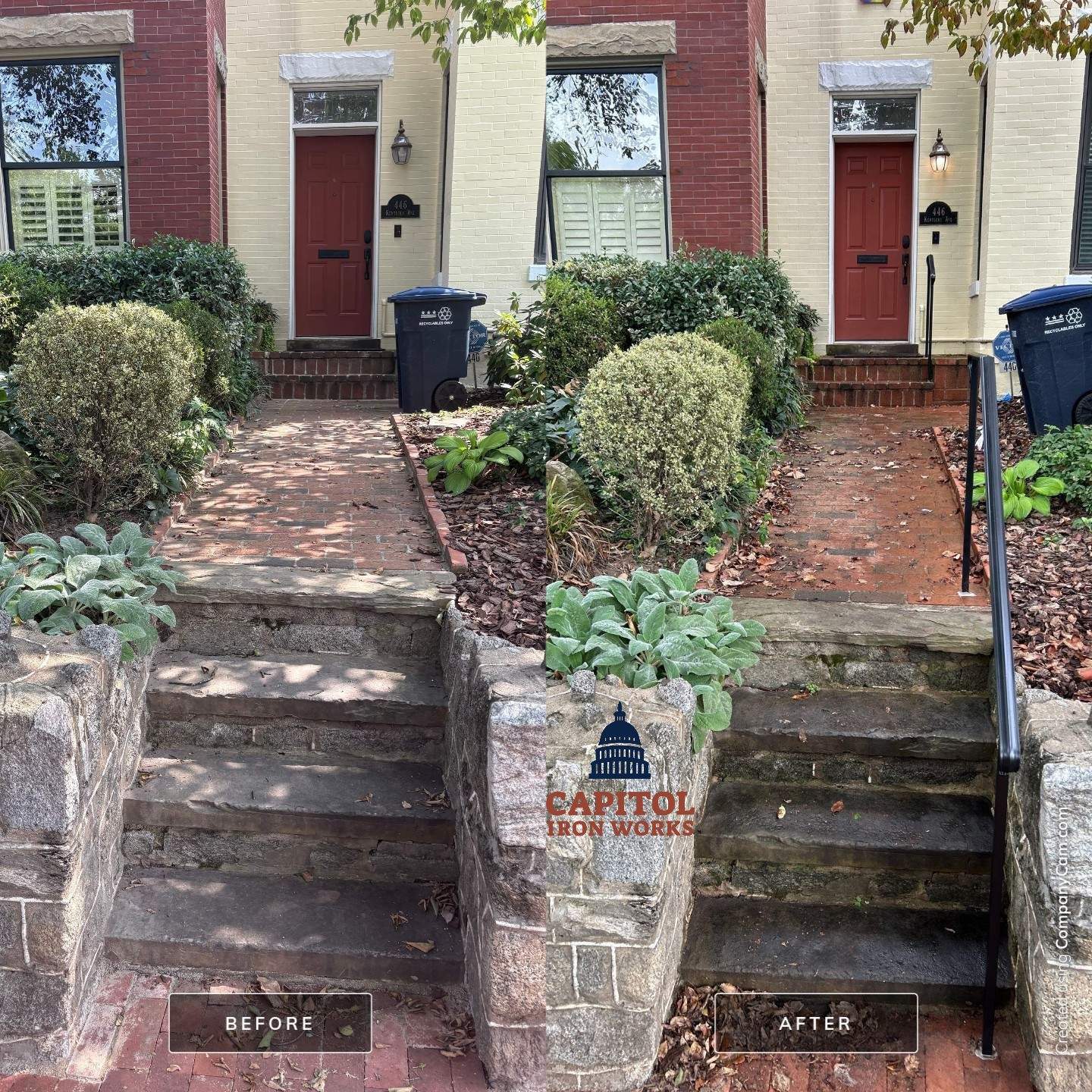 Traditional Wrought Iron Railings – Washington, DC by Capitol Iron Works