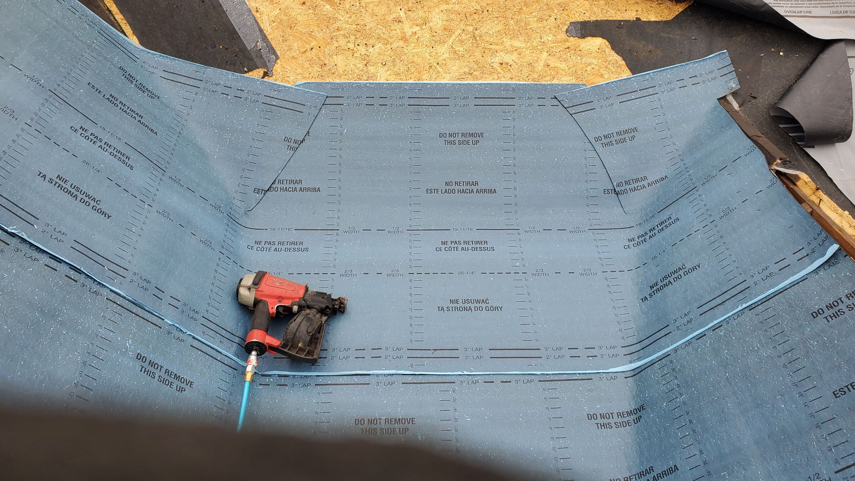 Residential Roofing Installation using Owens Corning inFlow Vent by Absolute Roofing and Construction