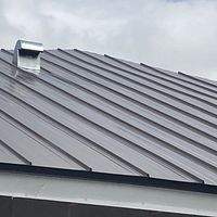24ga 1" Nail-Strip Mansard Brown by Total Roofing System The Metal Roof Experts