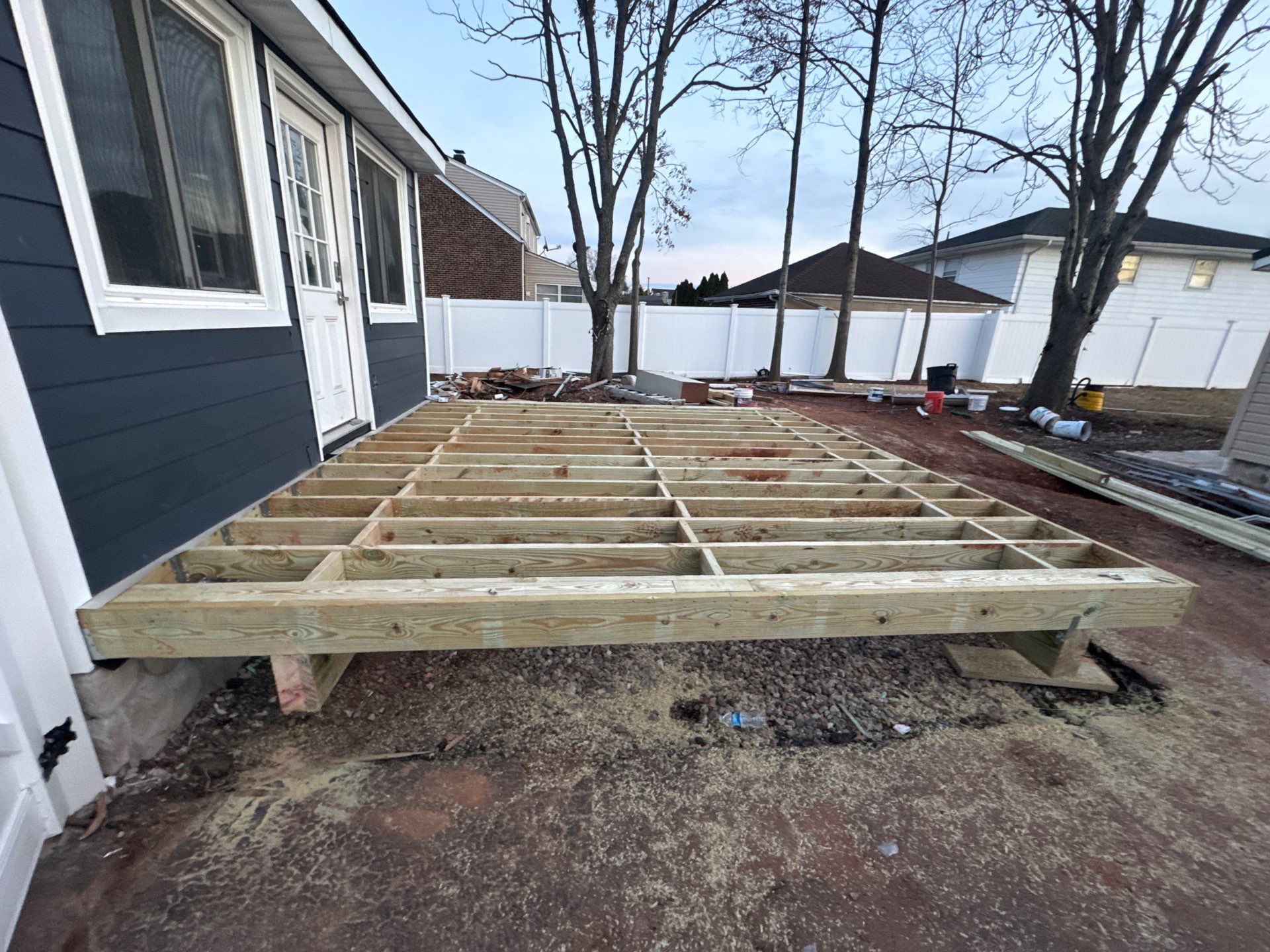 New Deck in Carteret, New Jersey by deck guardian