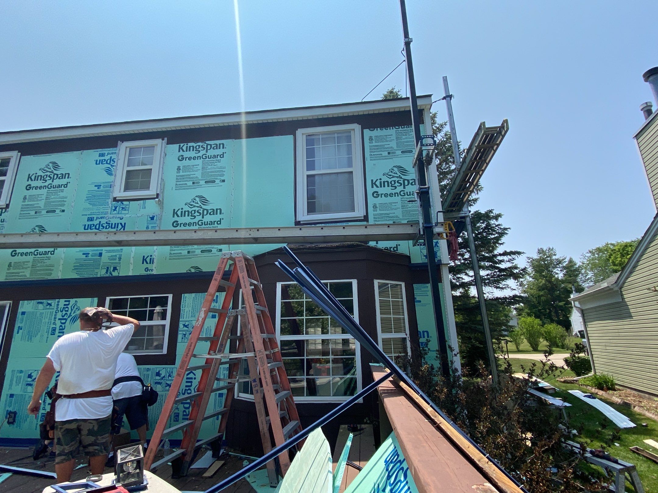 Siding Replacement using CertainTeed Restoration Classis D4 by 180 Contractors
