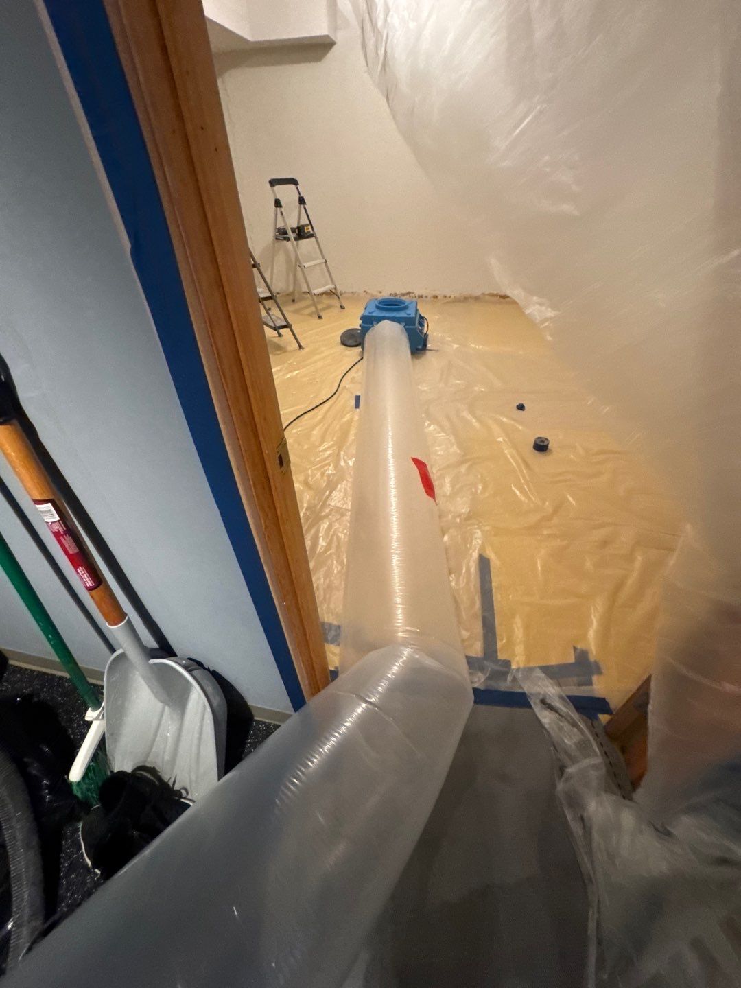 Project in Birmingham by EzDry Water Mitigation & Property Restoration