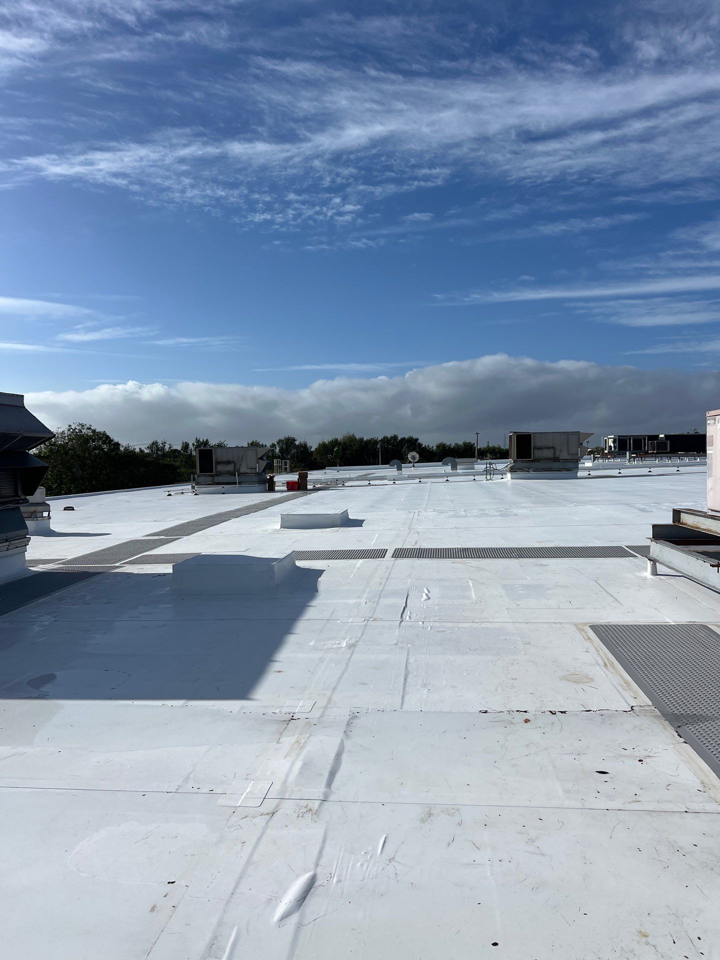 Commercial Re-Roof using GAF TPO by First Due Roofing